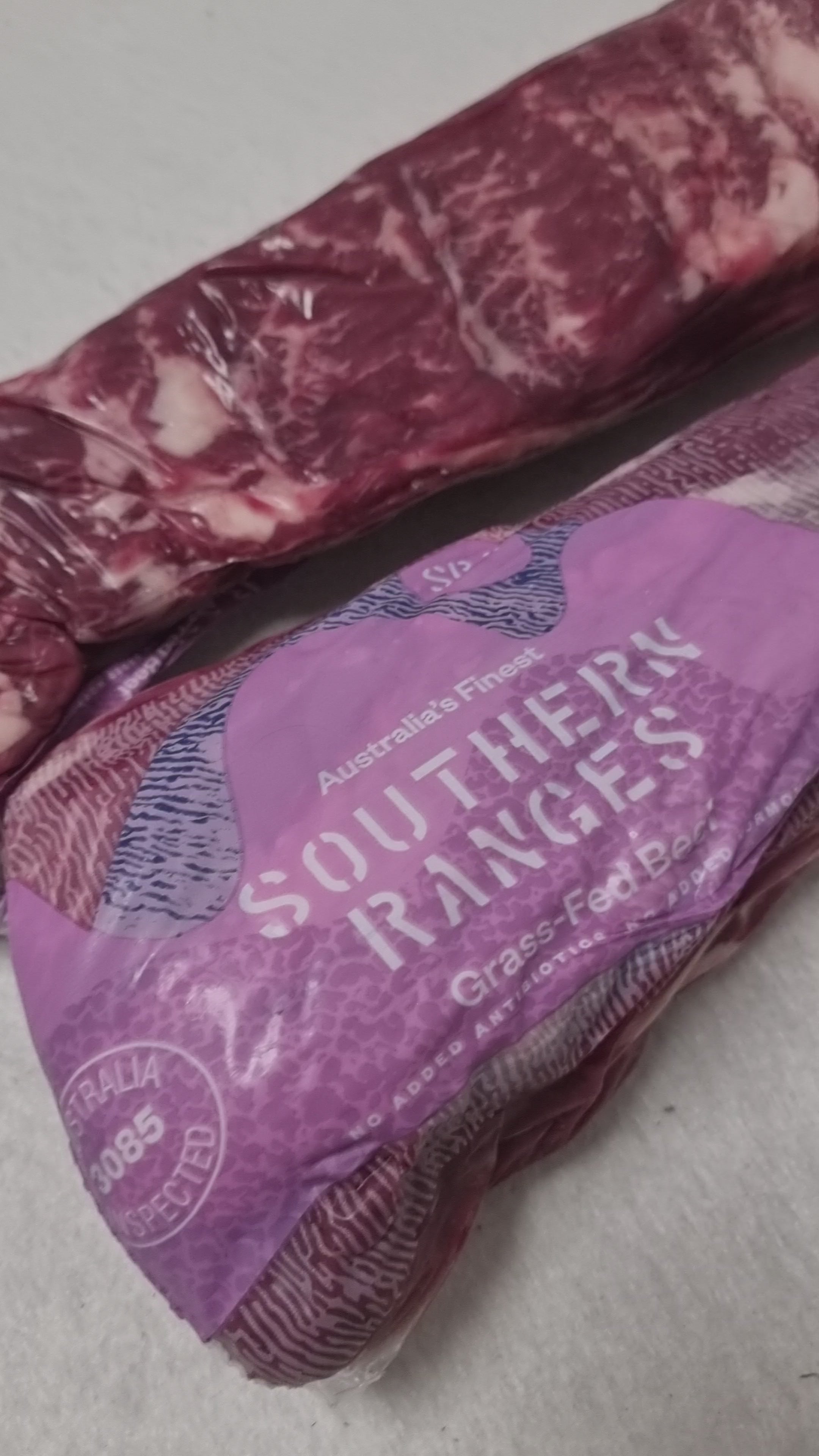 Southern Ranges Eye Fillet Tenderloin MB4+ (100% Grass-Fed & Finished) $78/kg