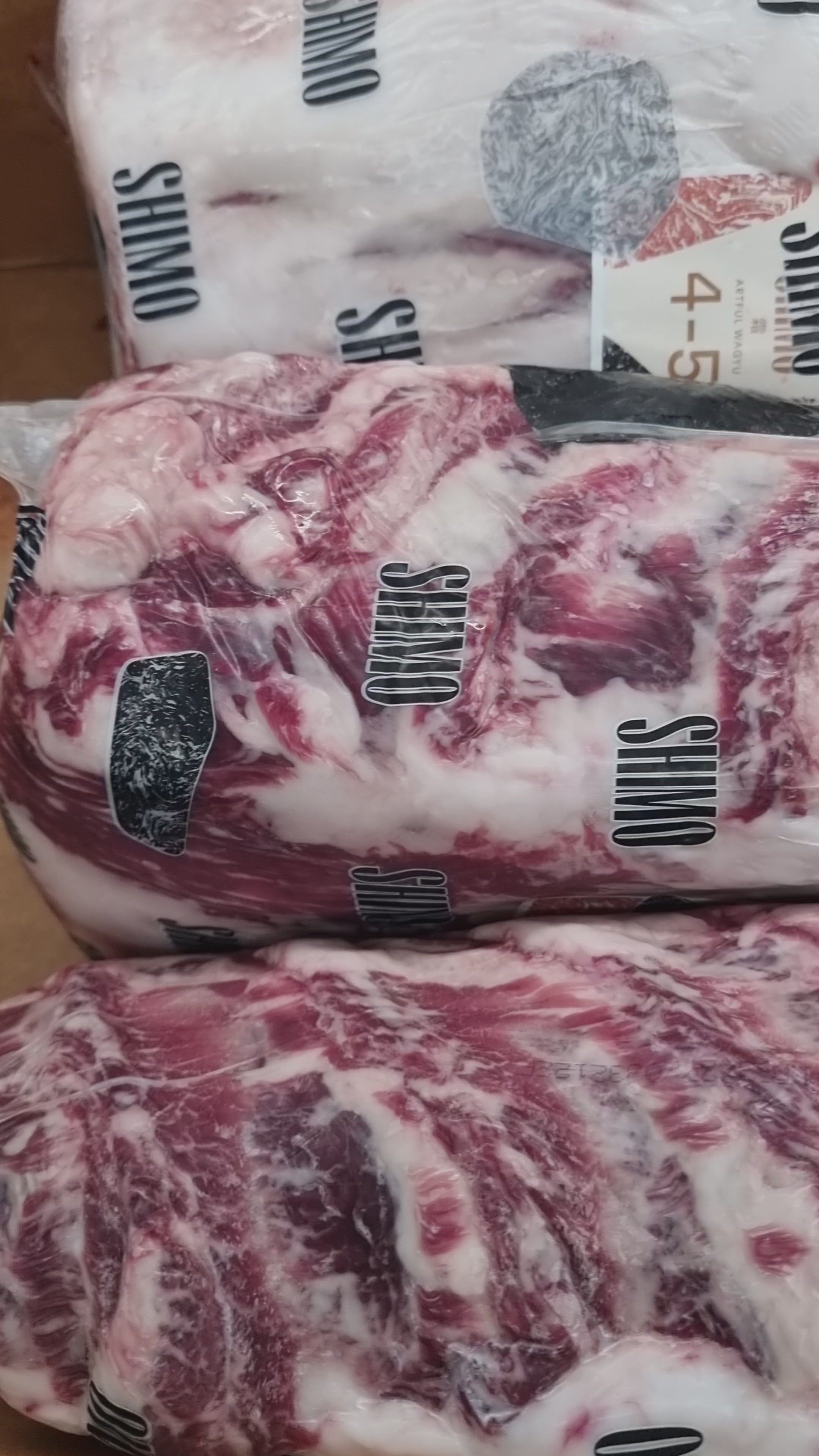 Shimo Wagyu Scotch Cube Roll MB 4-5+ $77/kg