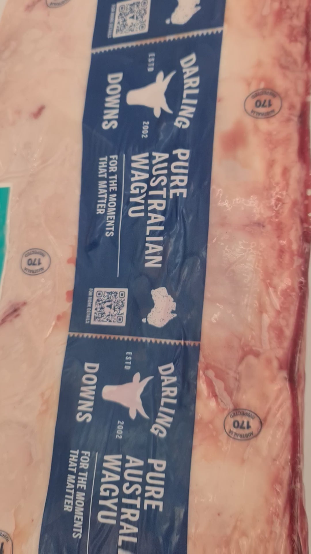 Darling Downs Wagyu Porterhouse Striploin MB4-5 $71/kg