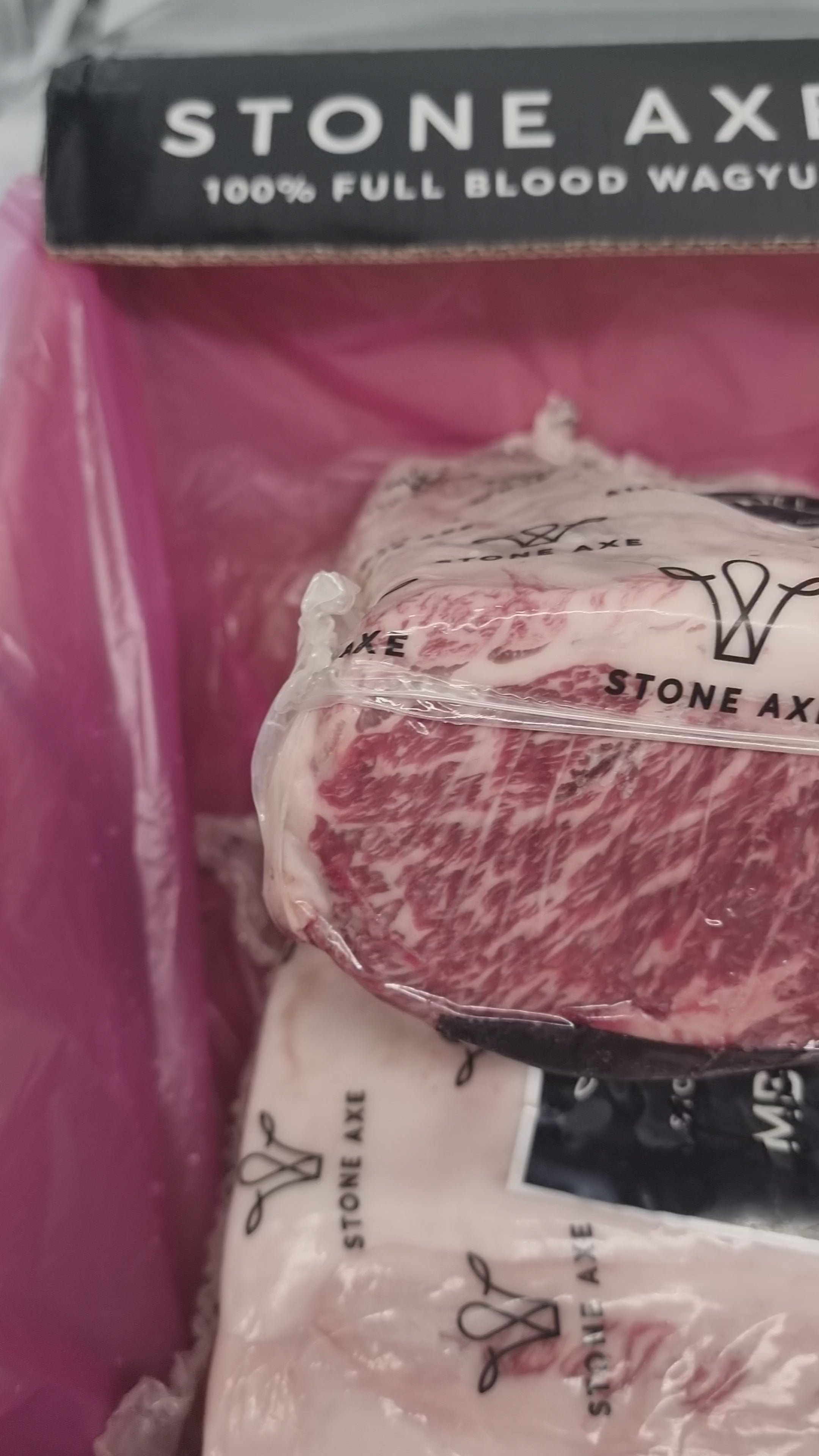 Stone Axe Full Blood Wagyu Porterhouse (MB 8–9+) $149/kg