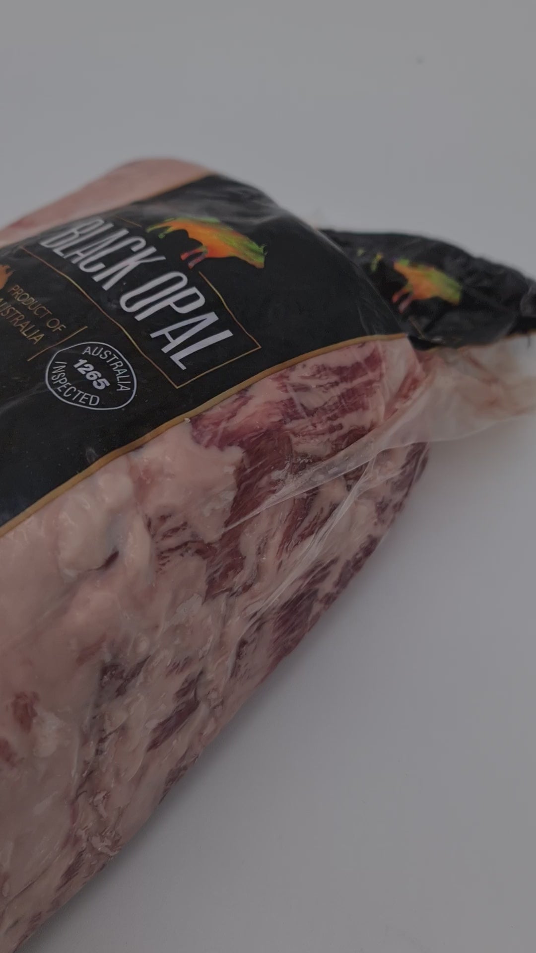 Black Opal Grain Fed F1 Wagyu MB8-9 Scotch Cube Roll $97/KG