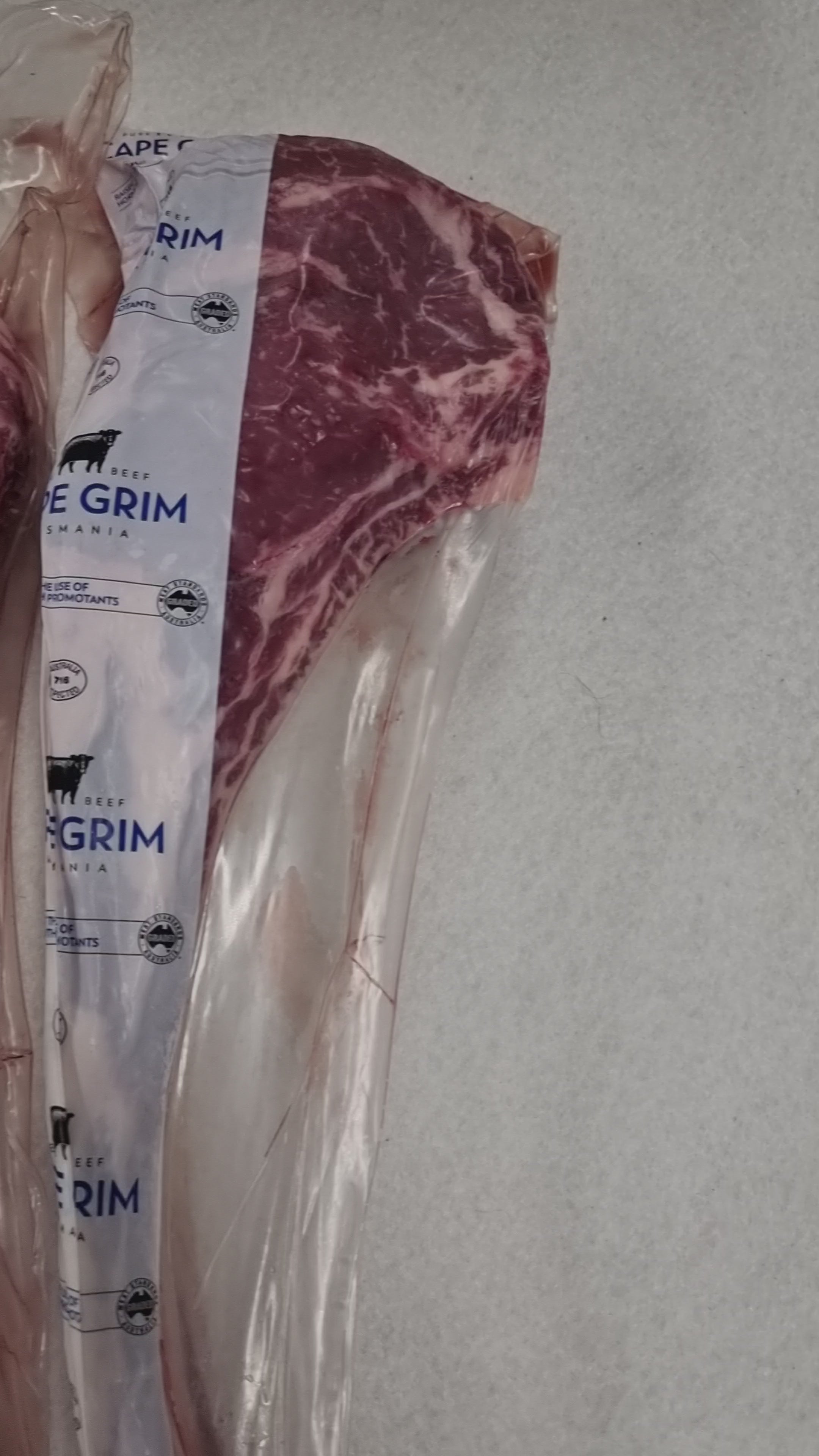 Cape Grim Tomahawk - $48/kg - Tasmania Grass-Fed, Antibiotic, Hormone Free