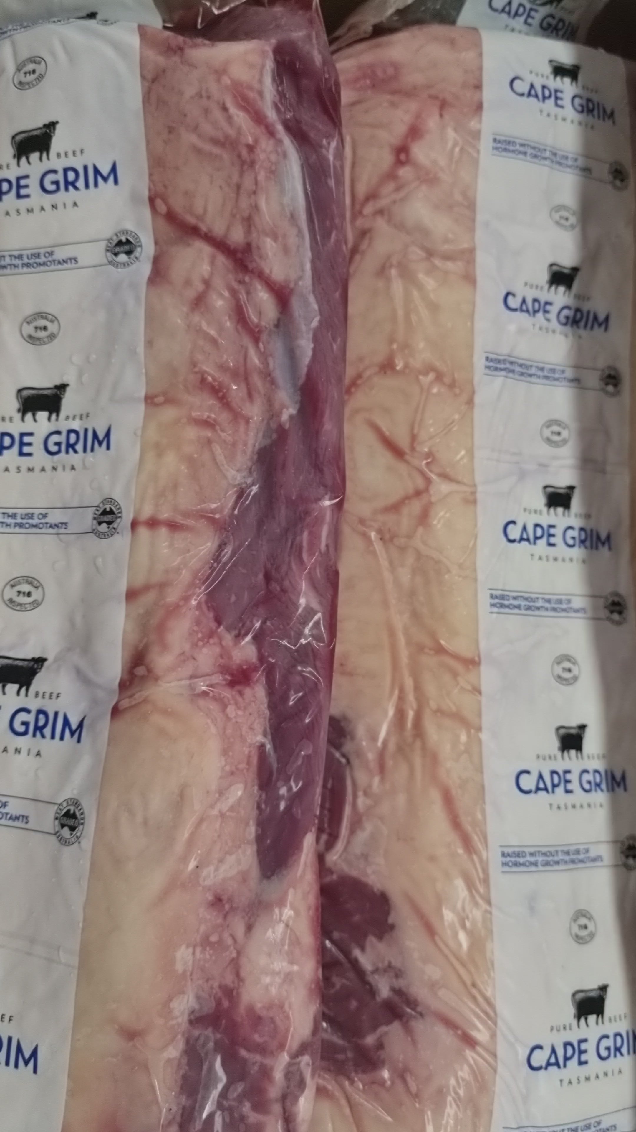 Cape Grim Porterhouse Striploin – 100% Grass-Fed, Premium Tasmanian Beef $36/kg