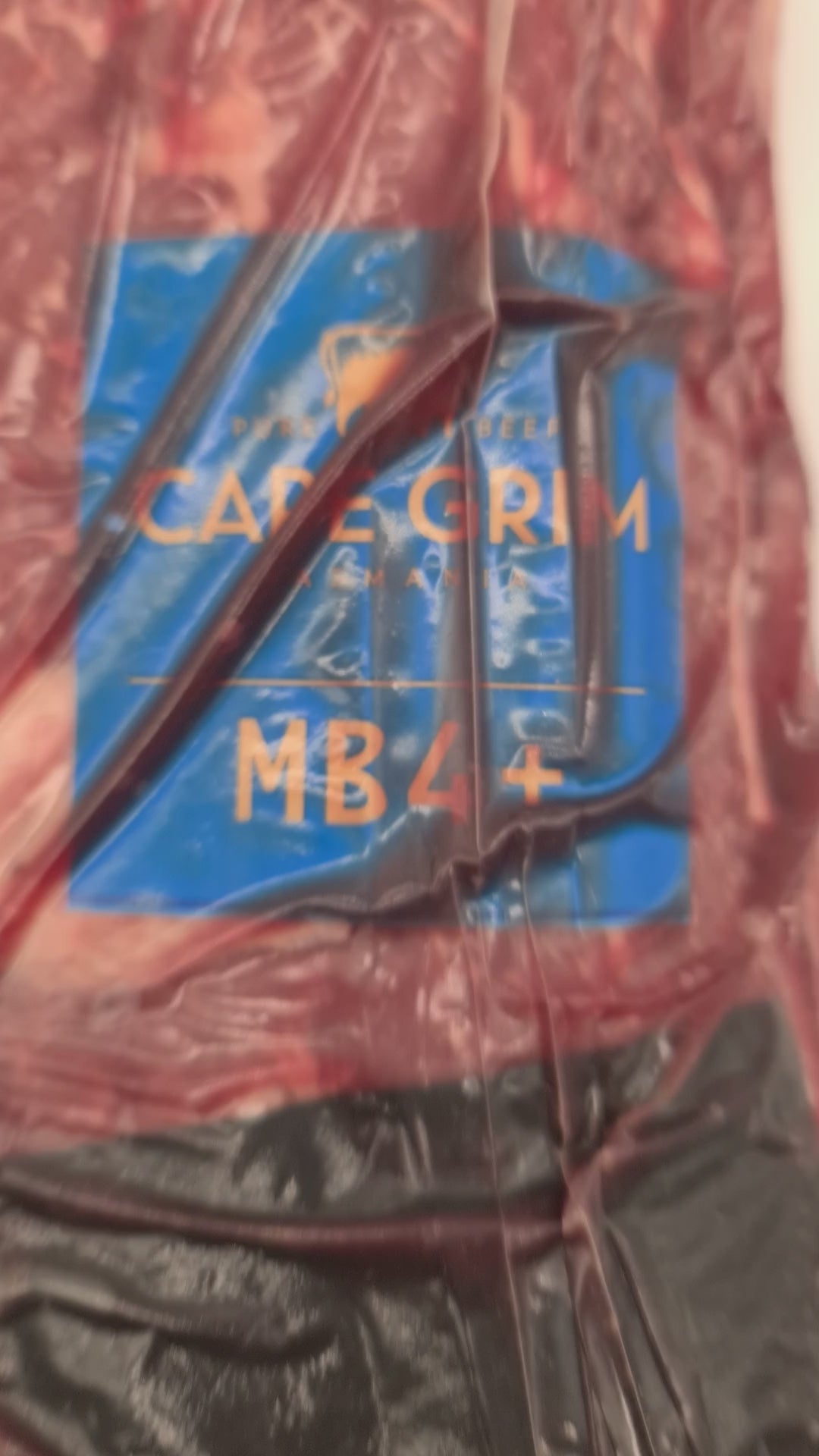 Cape Grim Porterhouse Striploin MB4 – 100% Grass-Fed, Premium Tasmanian Beef $58/kg