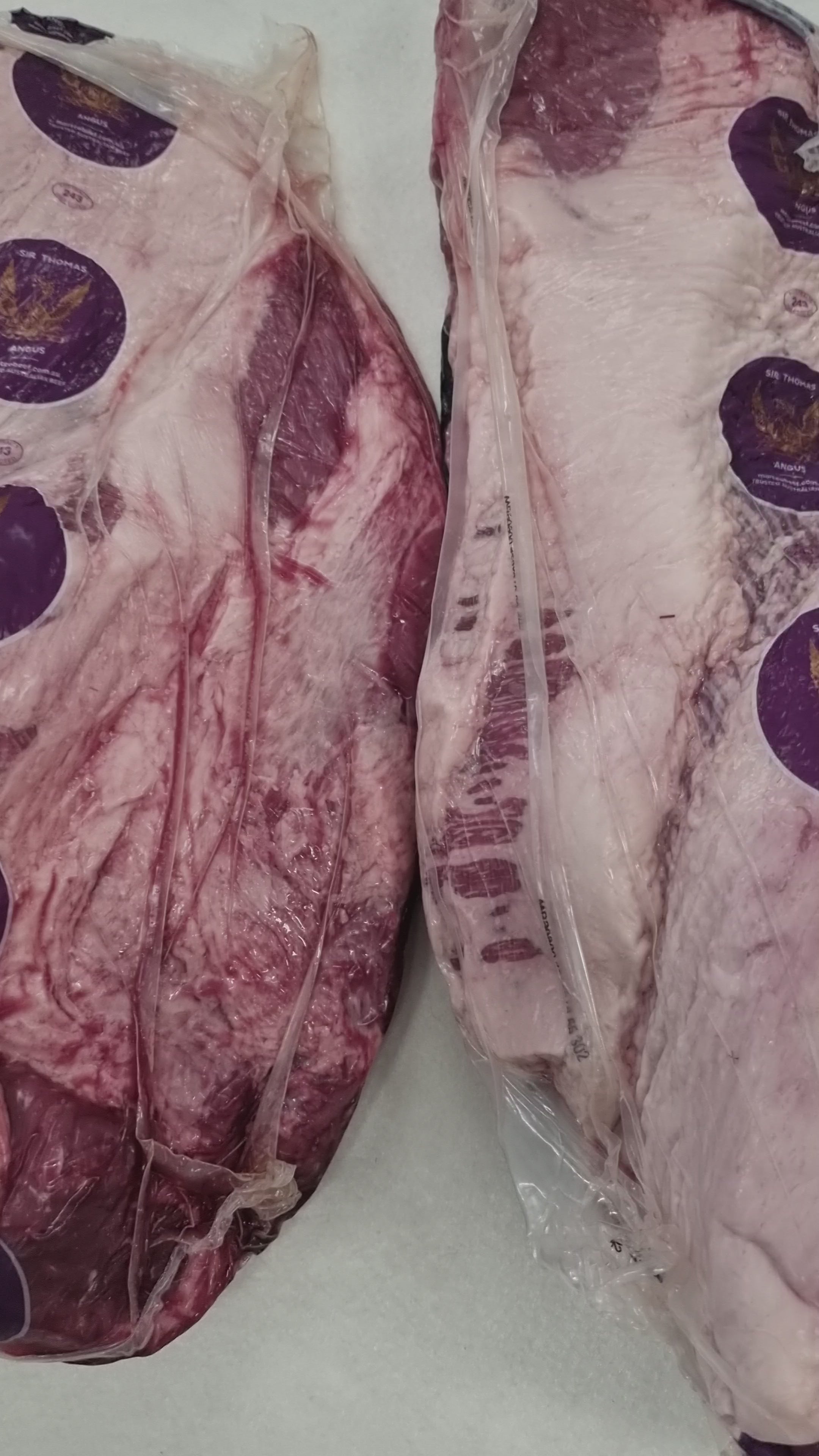 Sir Thomas Brisket Angus MB2+ (Grain-Fed) $18/kg