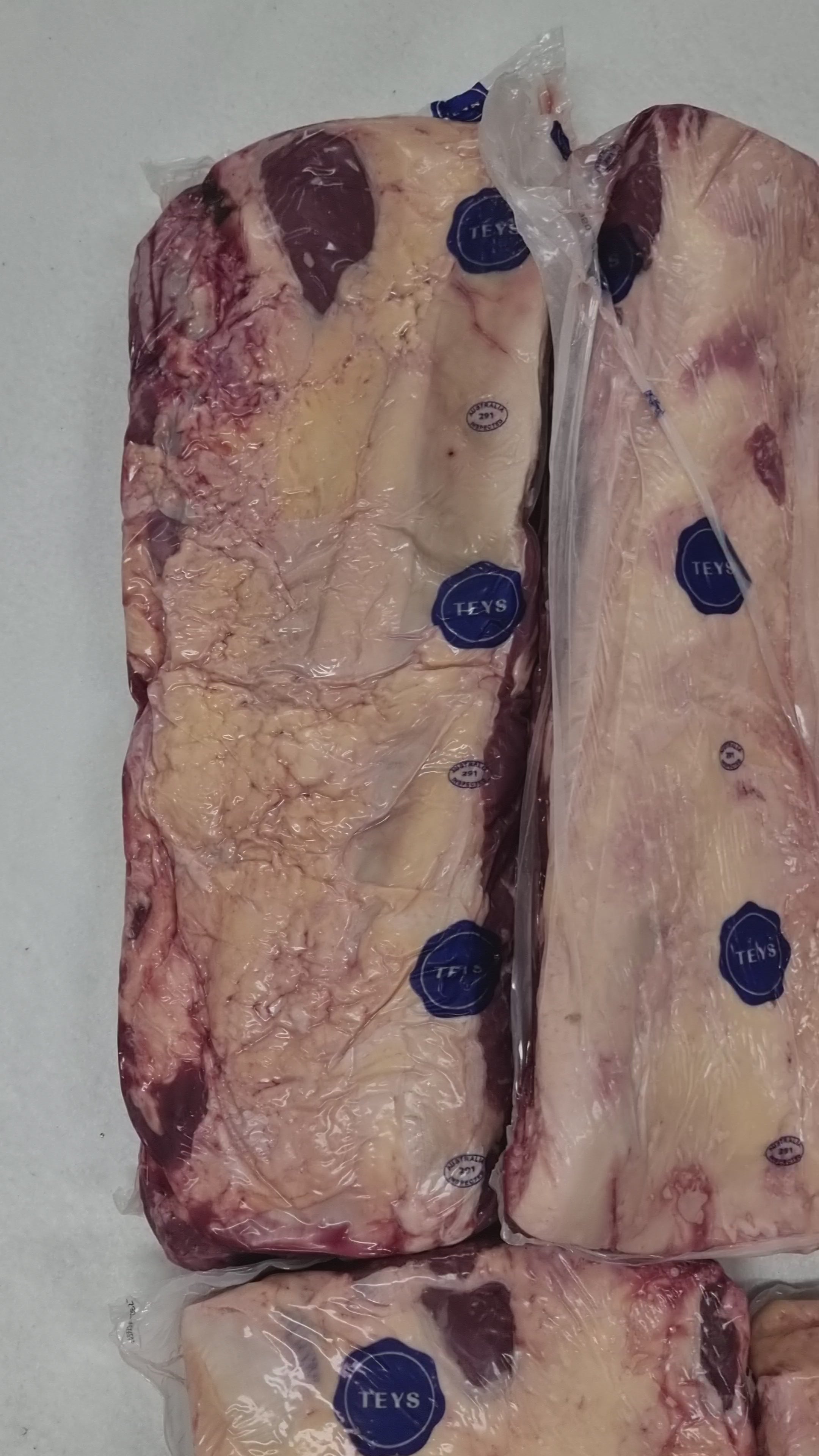 Teys Porterhouse Striploin $26.50/kg (Grass-Fed)