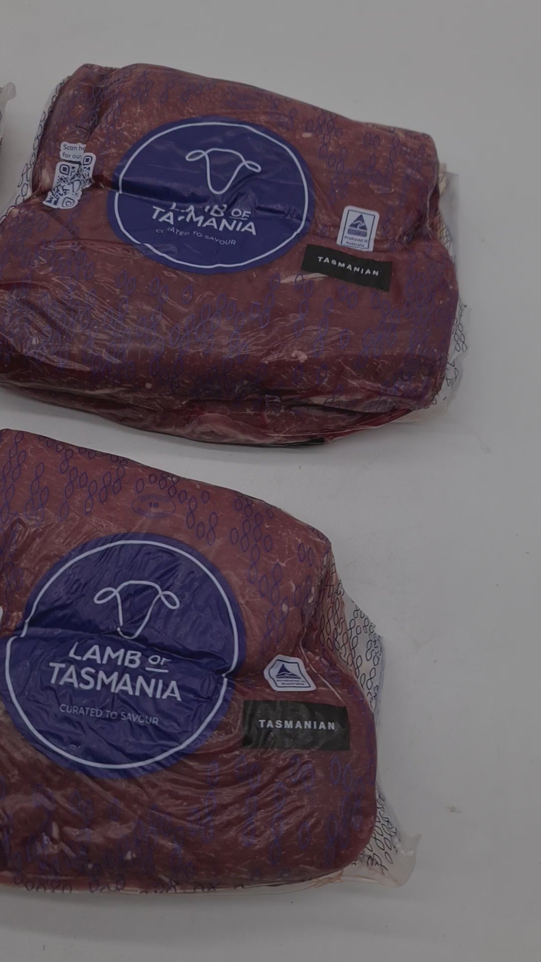 Lamb of Tasmania Eye of Short Loin Backstrap $50/kg (Was $61/kg) *SPECIAL*