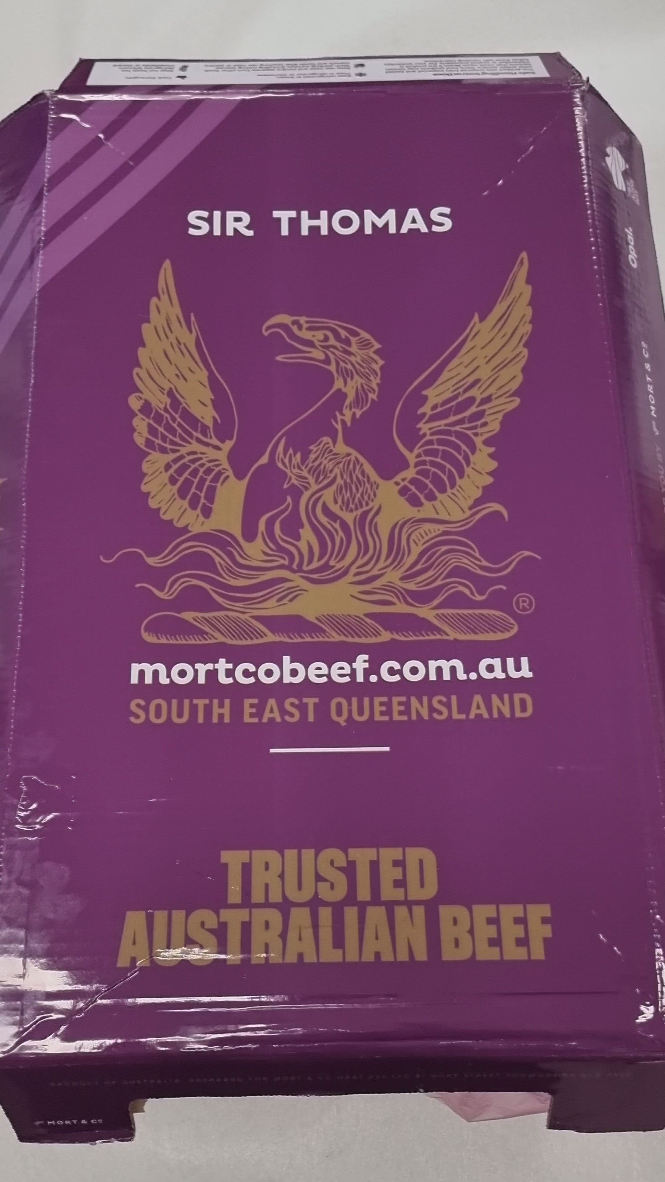 Sir Thomas Brisket Angus MB2+ (Grain-Fed) $18/kg