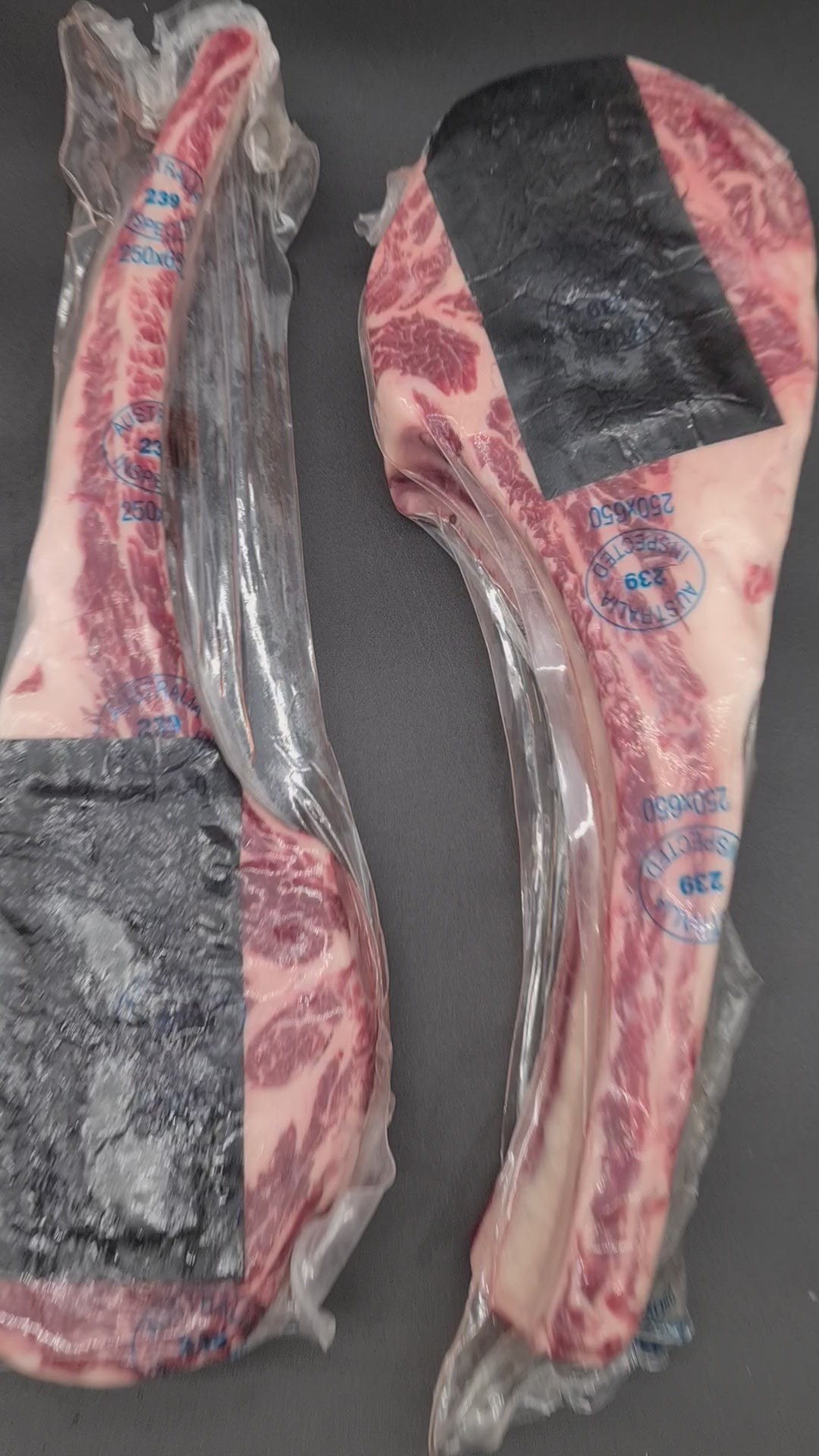 Rib (Tomahawk) From $102/kg – Grain-Fed Wagyu MB8–9 – Shimo