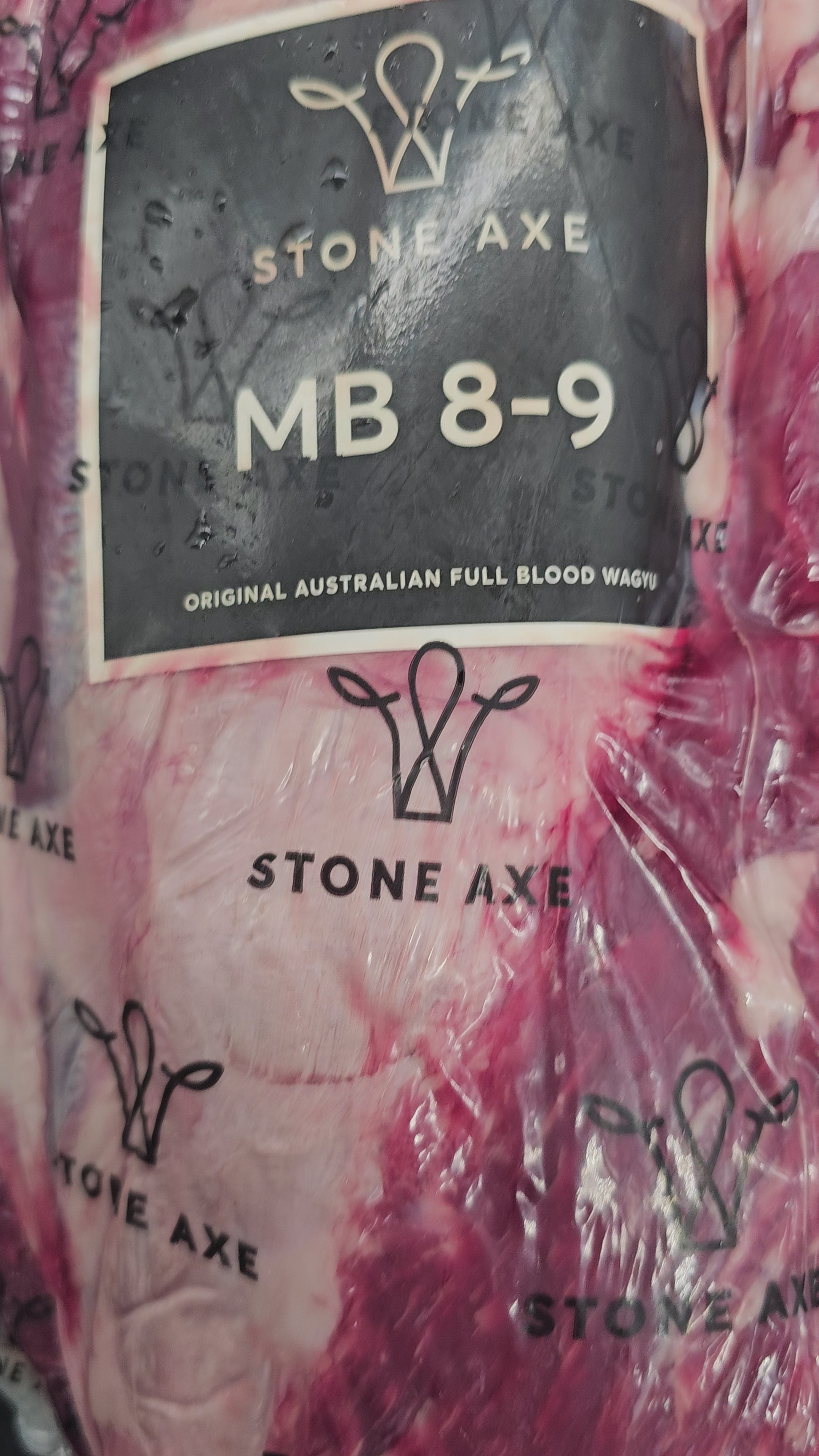 Stone Axe Full Blood Wagyu Eye Fillet (MB 8–9+) $199/kg