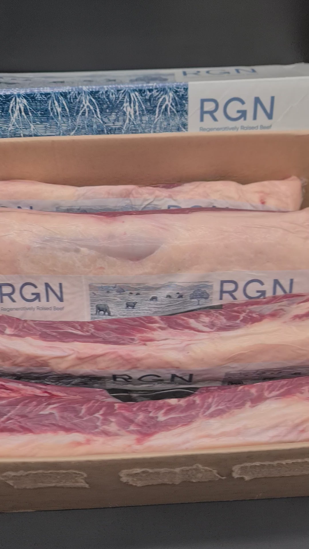 Porterhouse Striploin from $59/kg - 100% Grass-fed and finished - RGN Regeneratively Raised Beef