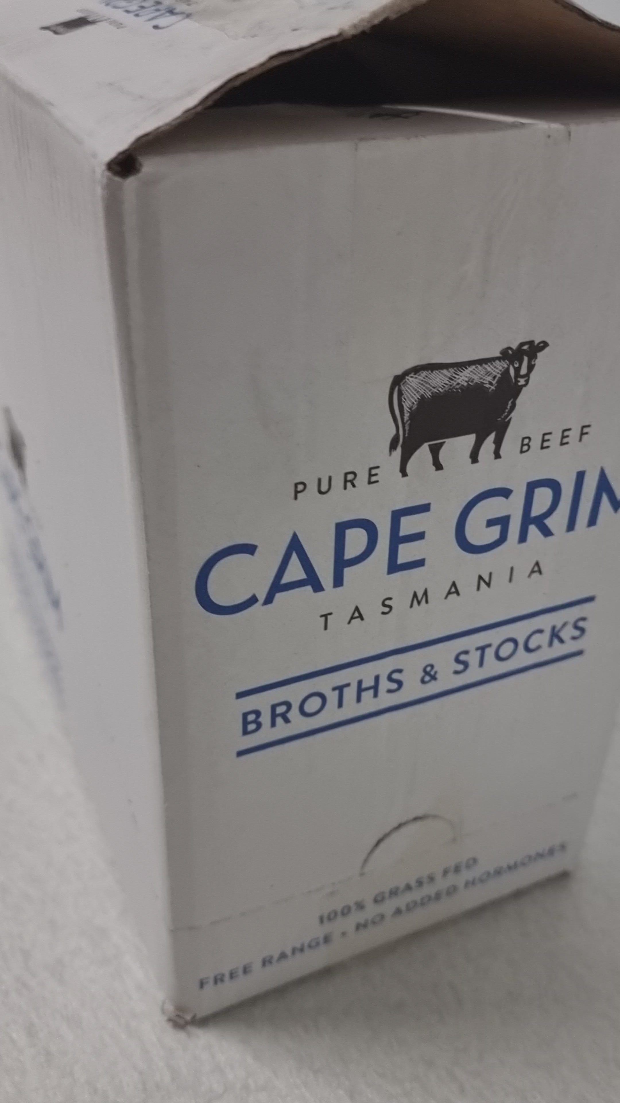 Cape Grim Bone Broth – 100% Grass-Fed & Finished, Tasmania (500mL)