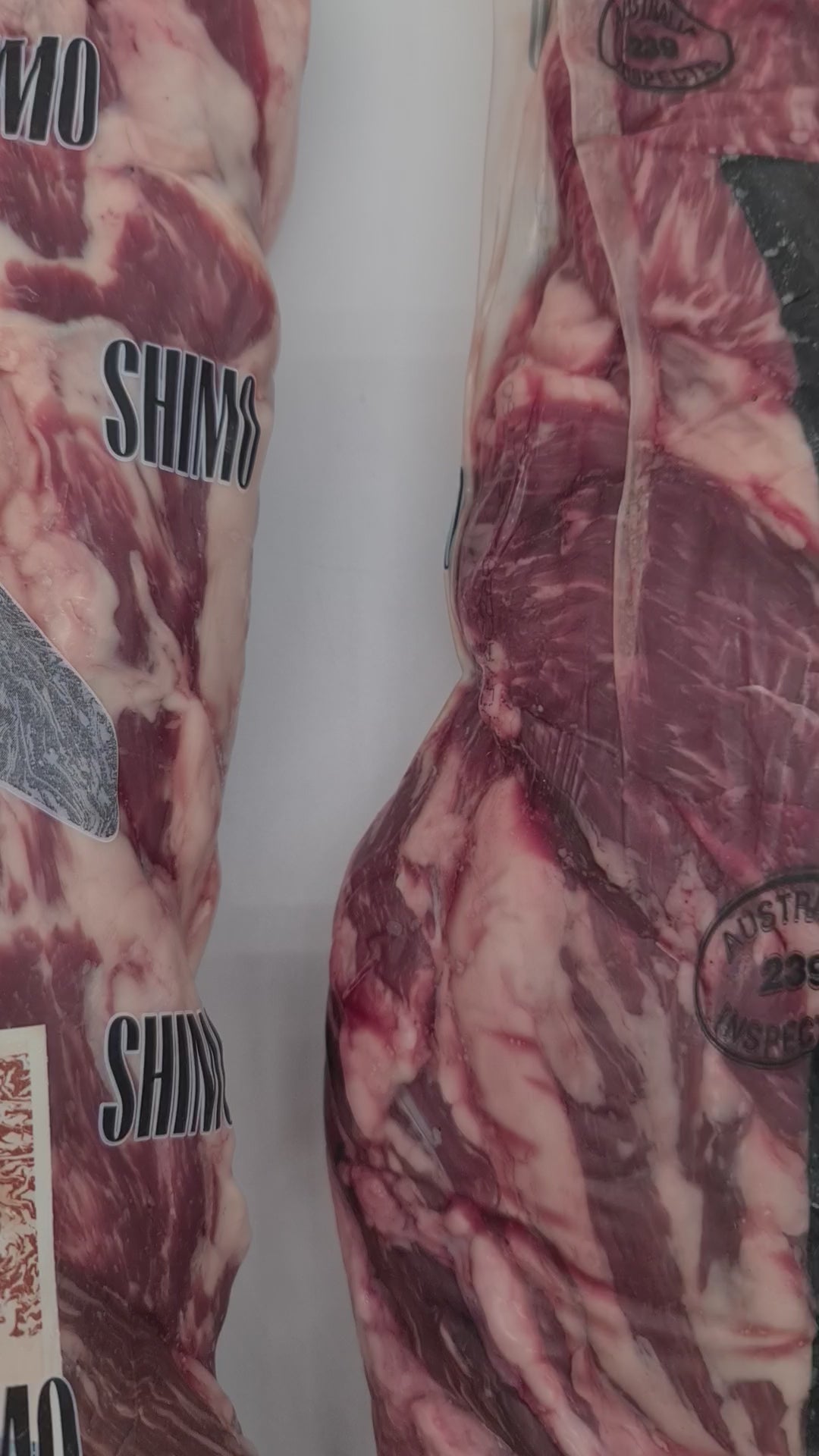 Shimo Artful Wagyu Tenderloin Side (Strap-Off) MB 9+  Unmatched Wagyu Elegance $125KG