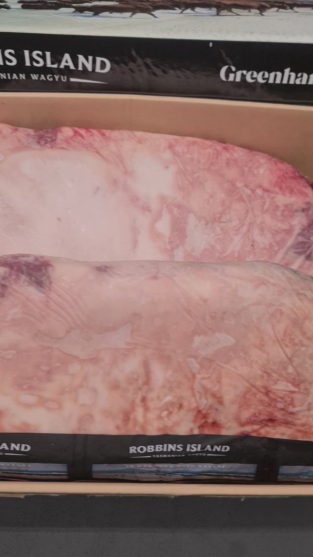 Porterhouse From  $130/kg – Grain-Fed Wagyu MB4–6 – Robbins Island Wagyu