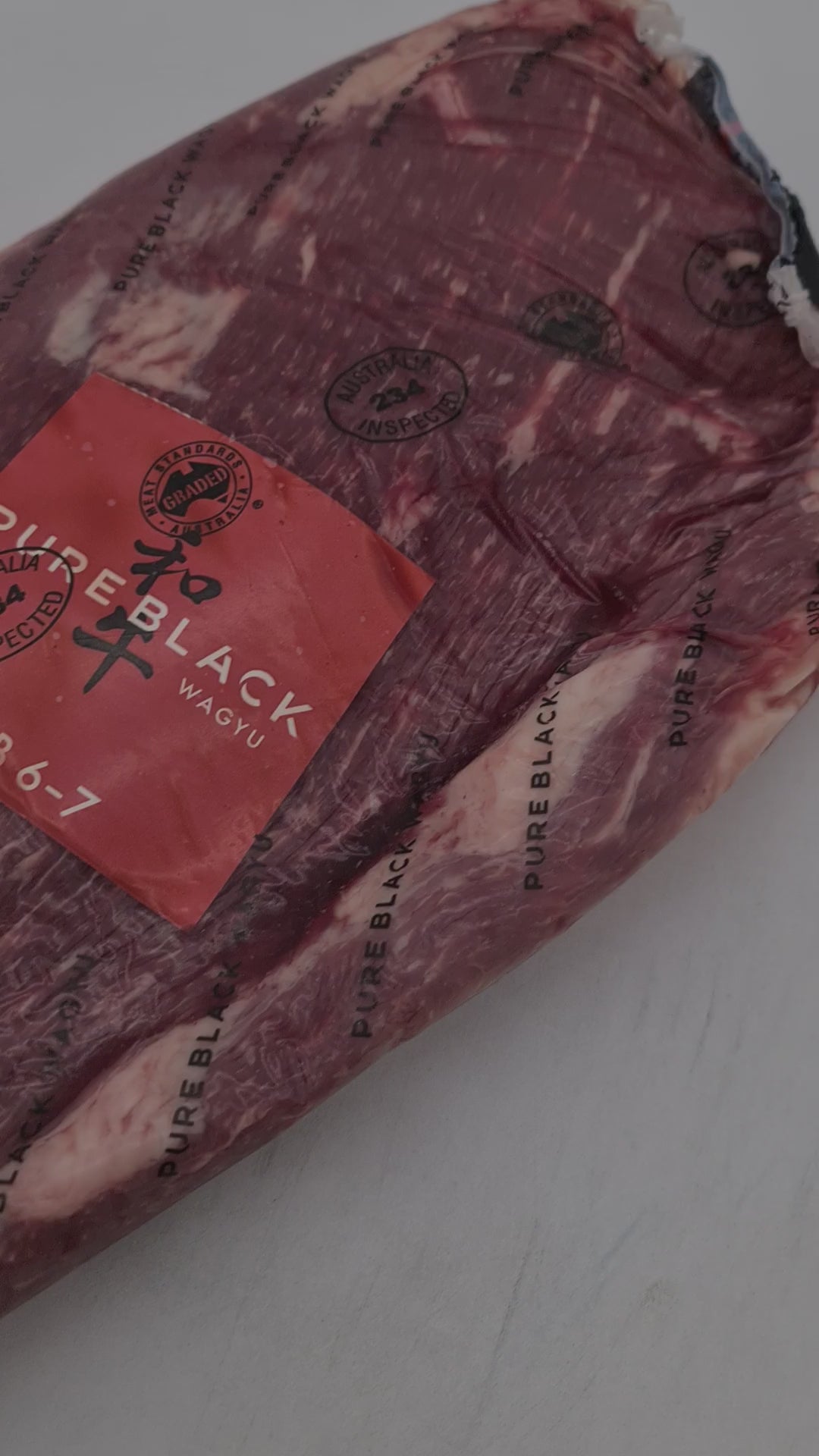 Pure Black Wagyu Brisket MB6-7 $27/kg