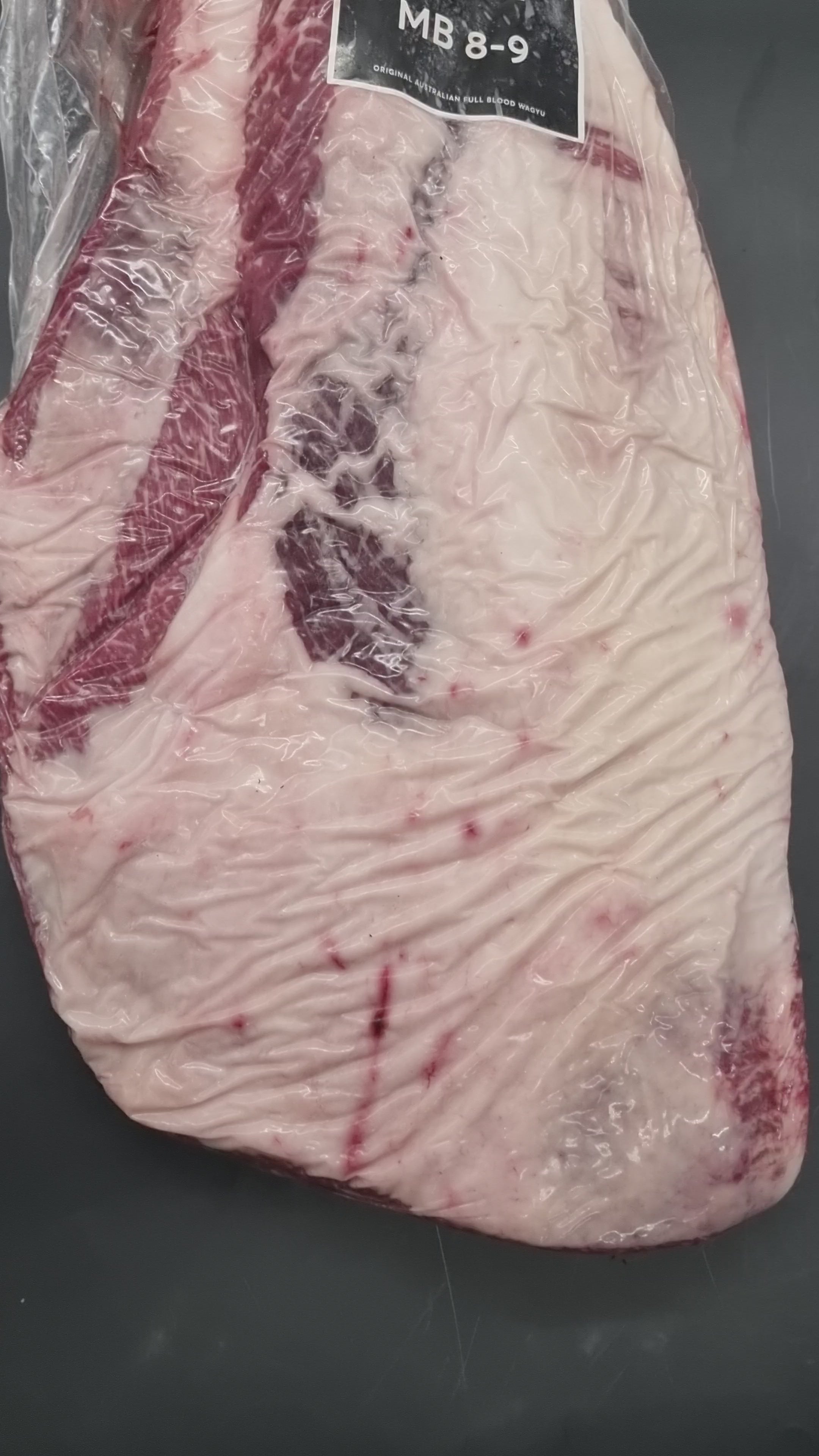 Stone Axe Full Blood Wagyu Brisket (MB 8–9+) $31/kg