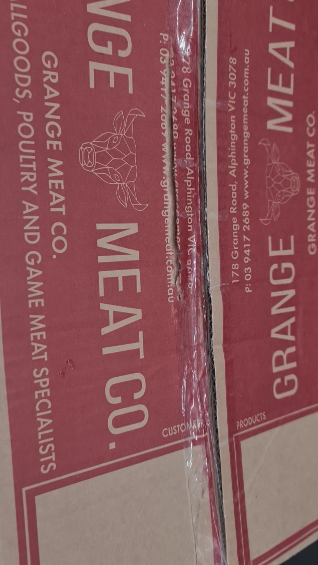 Pre-portioned WAGYU Burger Patty from $26/kg (180g each patty) - Grain-fed -  Grange Meat