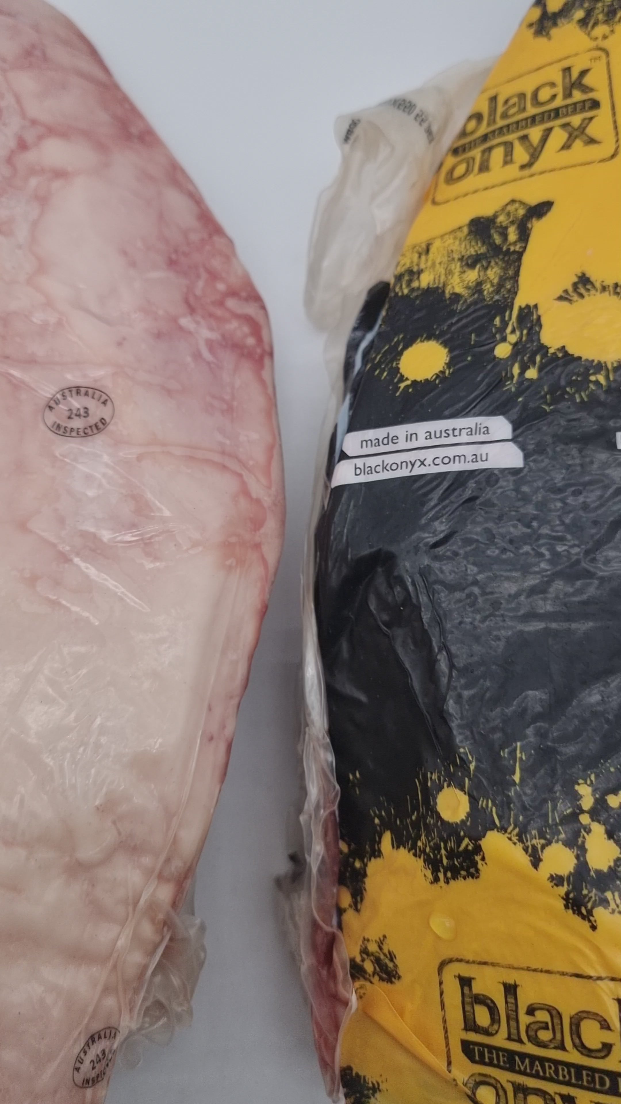 Black Onyx Rump Cap MB3-4 (Black Angus) Hormone & Antibiotic Free $42/kg