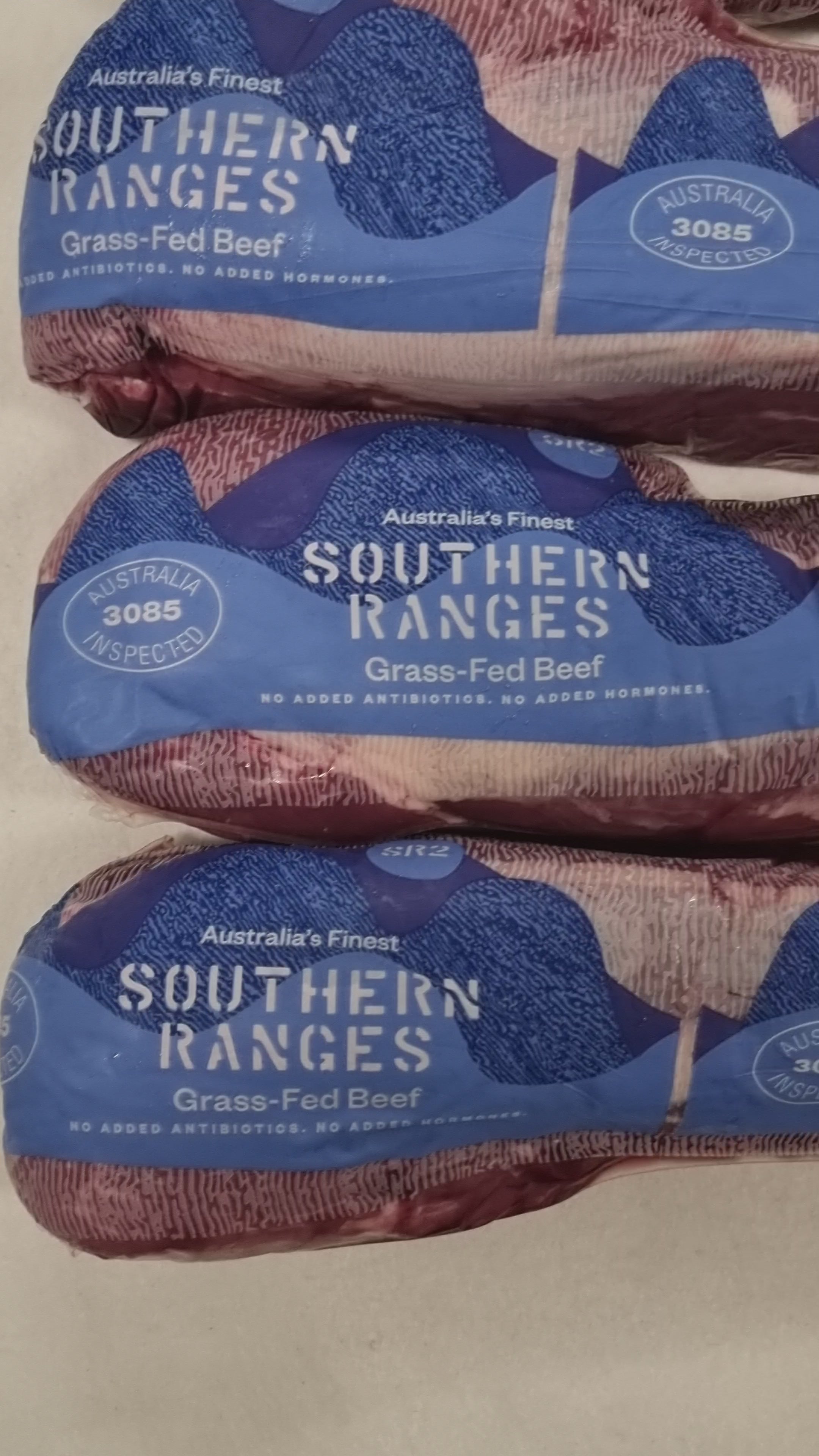 Southern Ranges Eye Fillet Tenderloin MB2+ (100% Grass-Fed & Finished) $65/kg