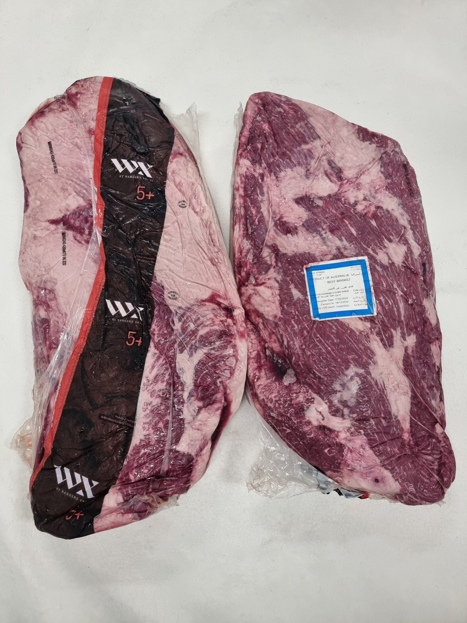 Rangers Valley WX Wagyu Brisket MB5+ $20kg - Carnivore Society
