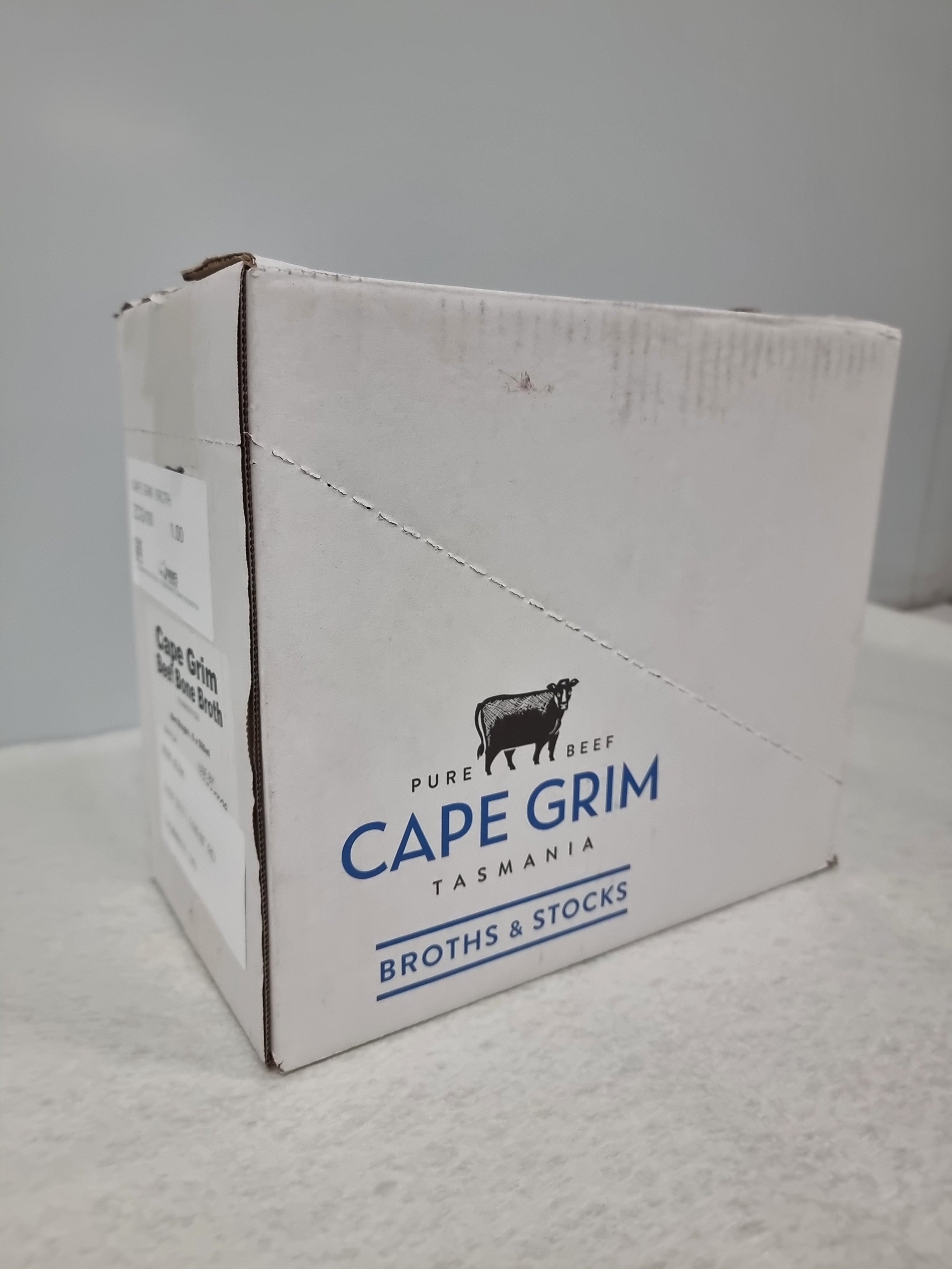 Cape Grim Bone Broth – 100% Grass-Fed & Finished, Tasmania (500mL)