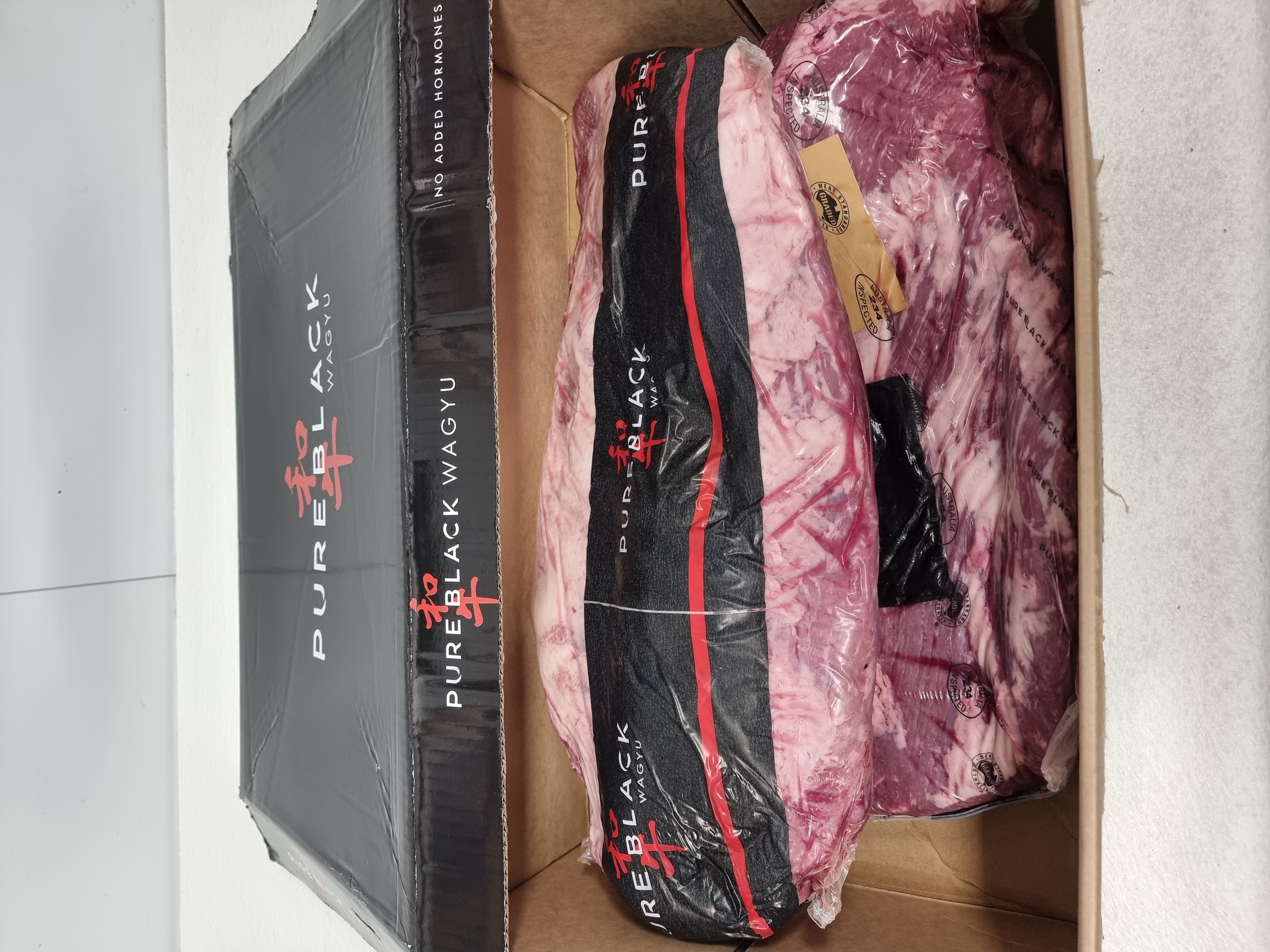 Pure Black Wagyu Brisket MB8-9 $32/kg