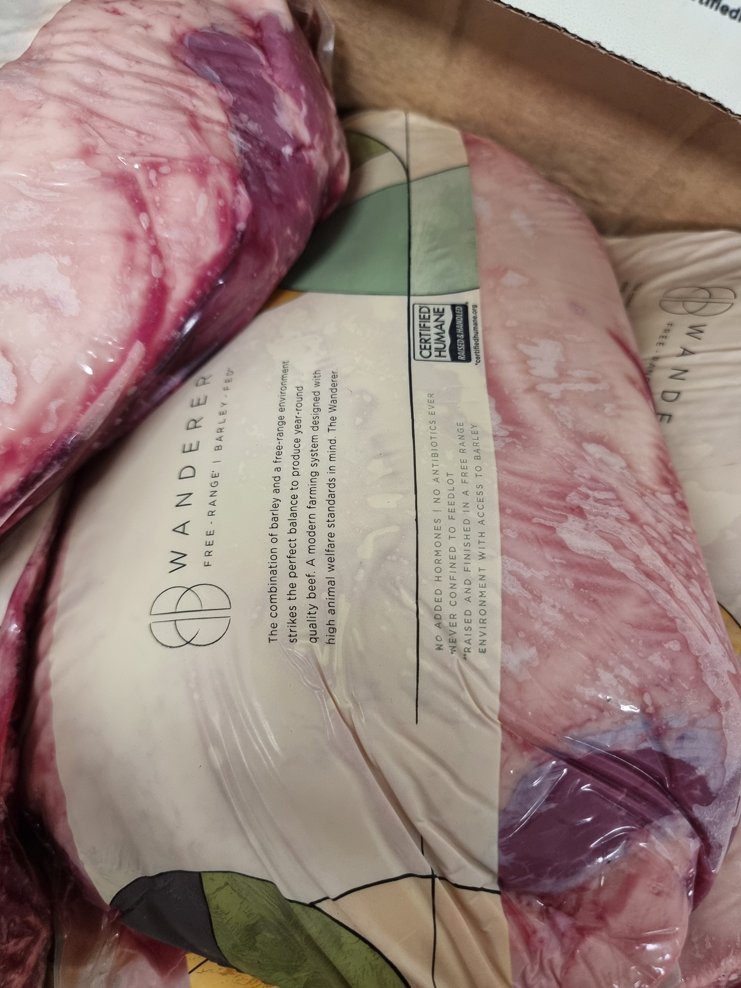 Wanderer Rump Cap (Barley Fed) Hormone & Antibiotic Free $34/kg