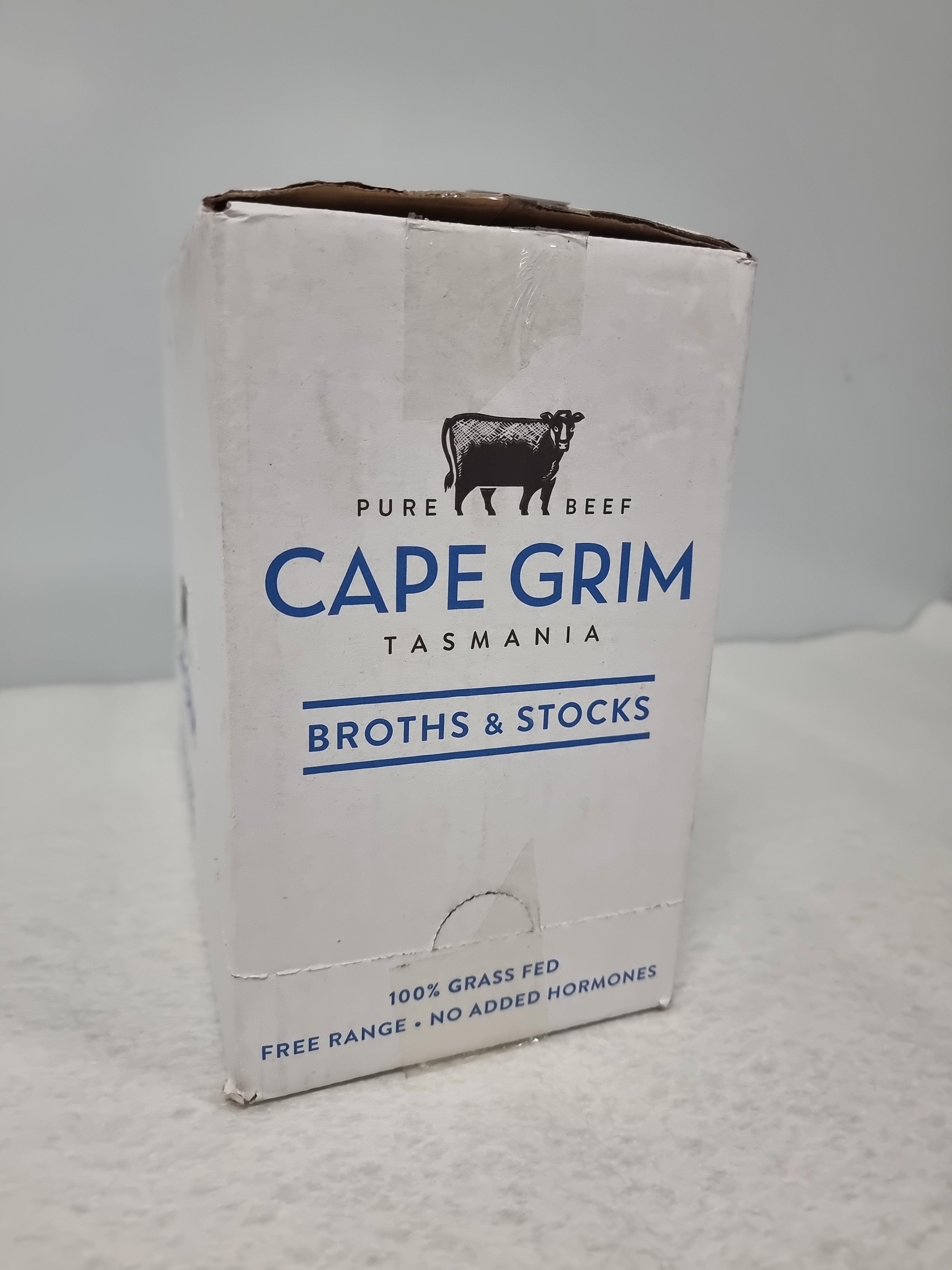 Cape Grim Bone Broth – 100% Grass-Fed & Finished, Tasmania (500mL)