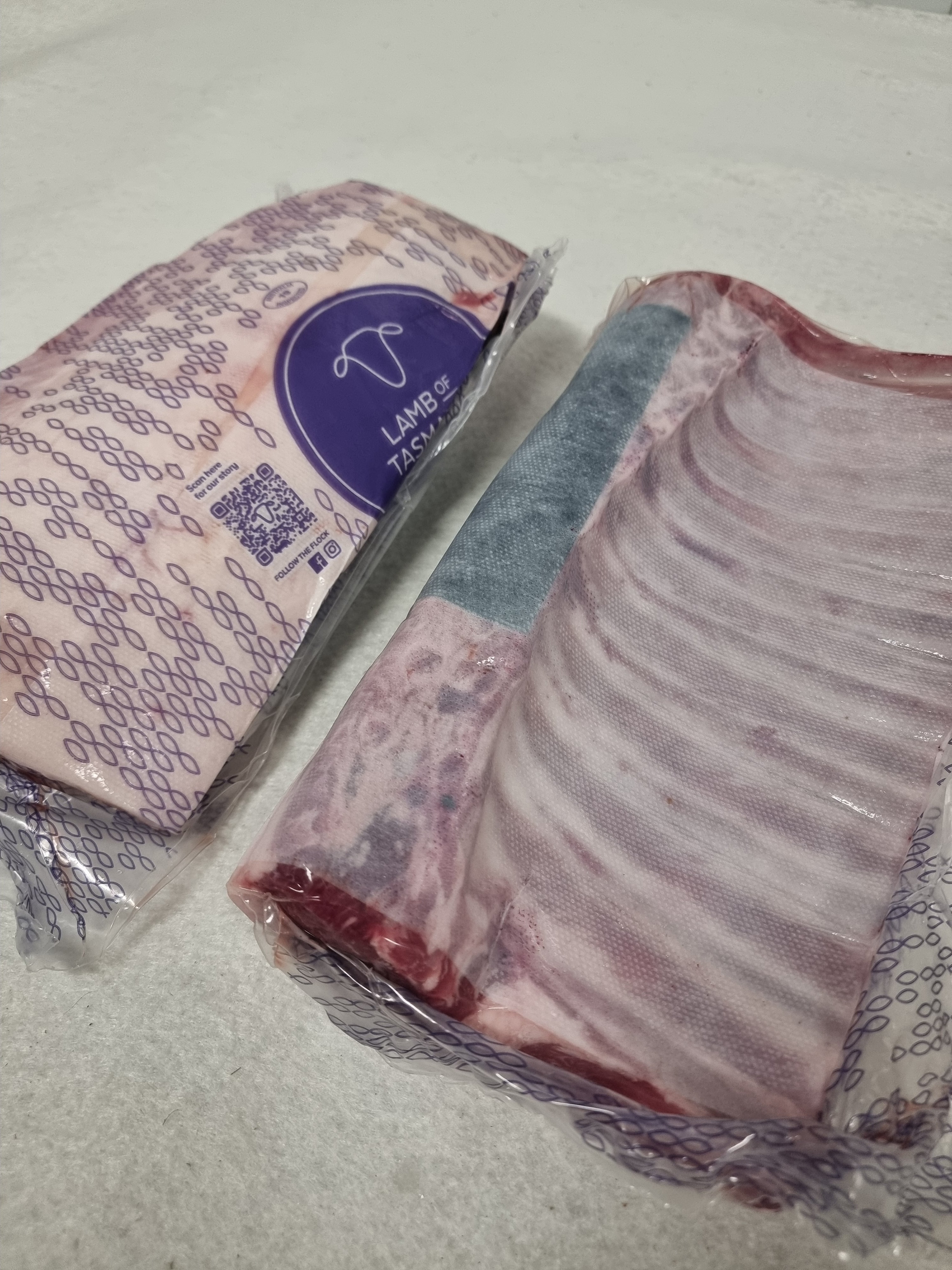 Lamb of Tasmania Rack (Grass-Fed Lamb Chops) $52/kg