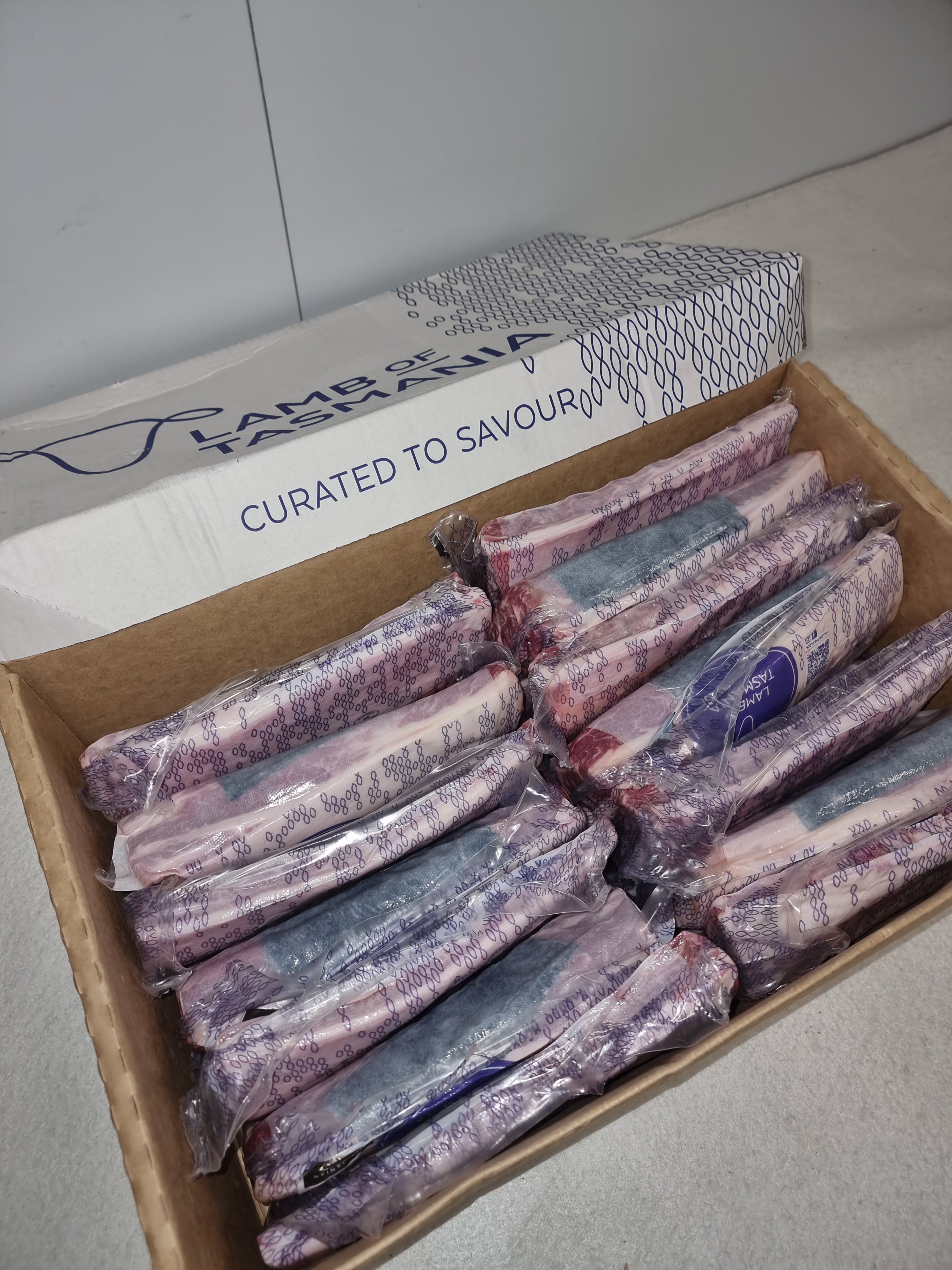 Lamb of Tasmania Rack (Grass-Fed Lamb Chops) $52/kg