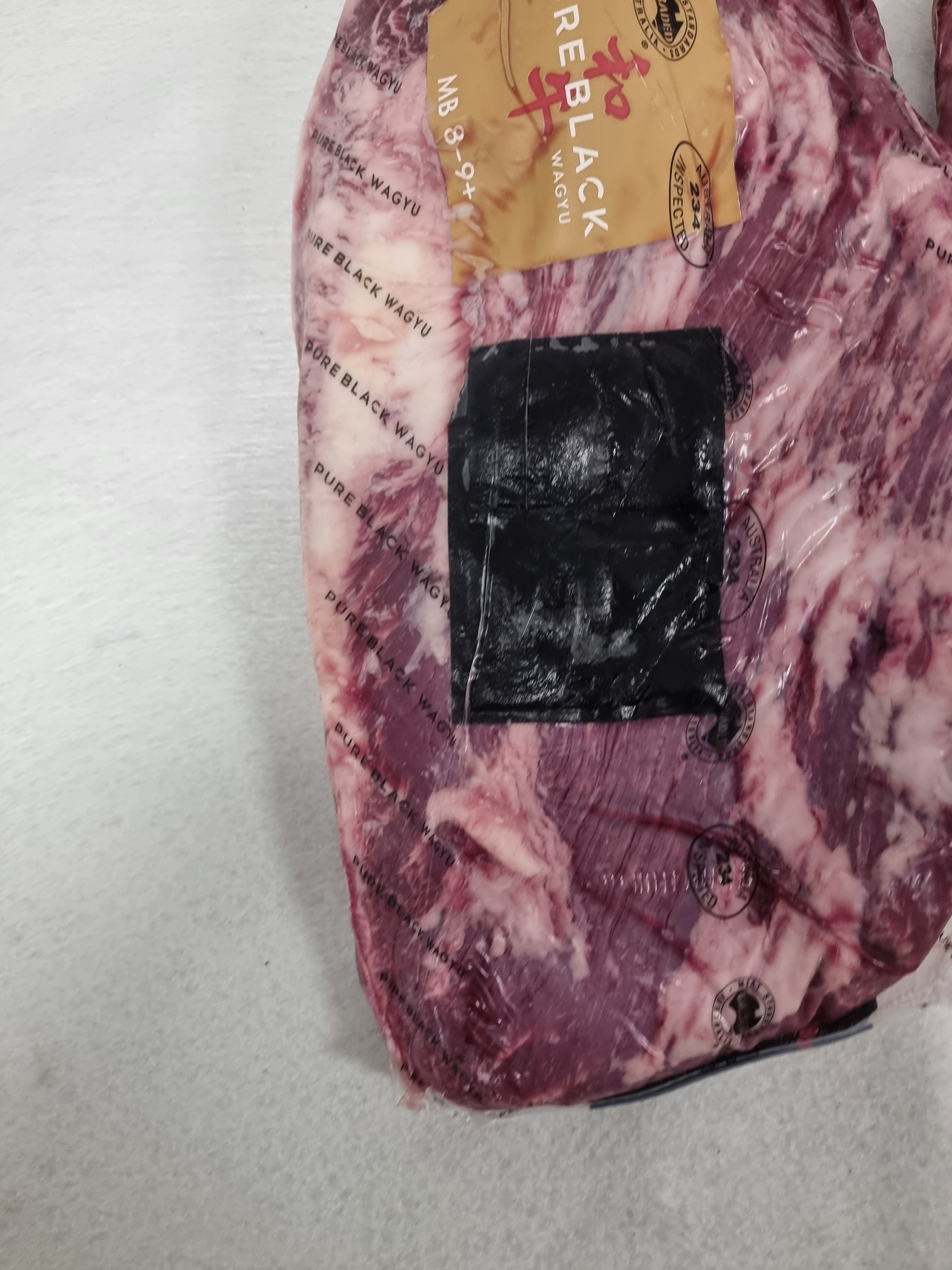 Pure Black Wagyu Brisket MB8-9 $32/kg