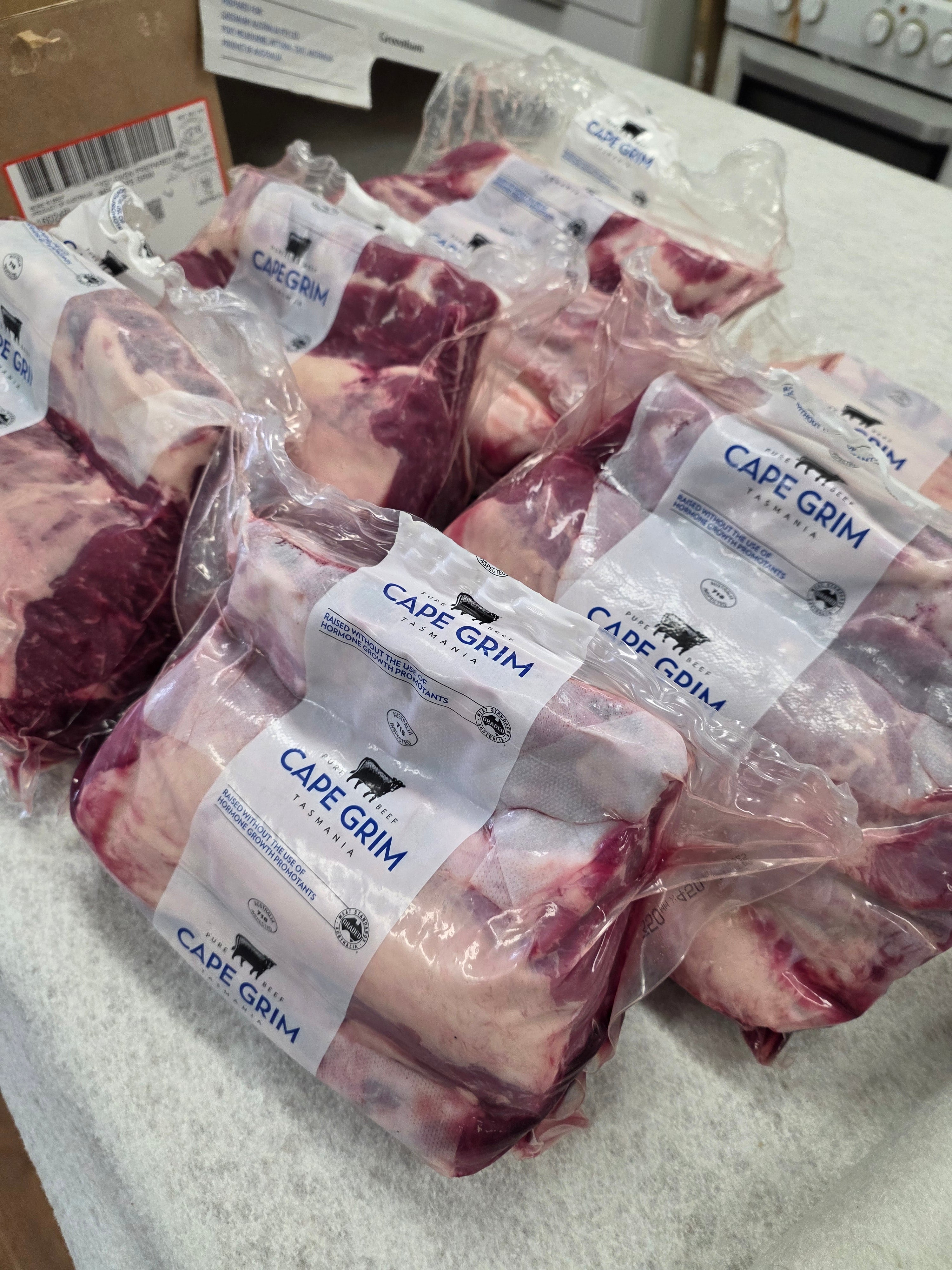 Cape Grim Rib Eye (100% Grass-Fed & Finished) $56/kg *Special*