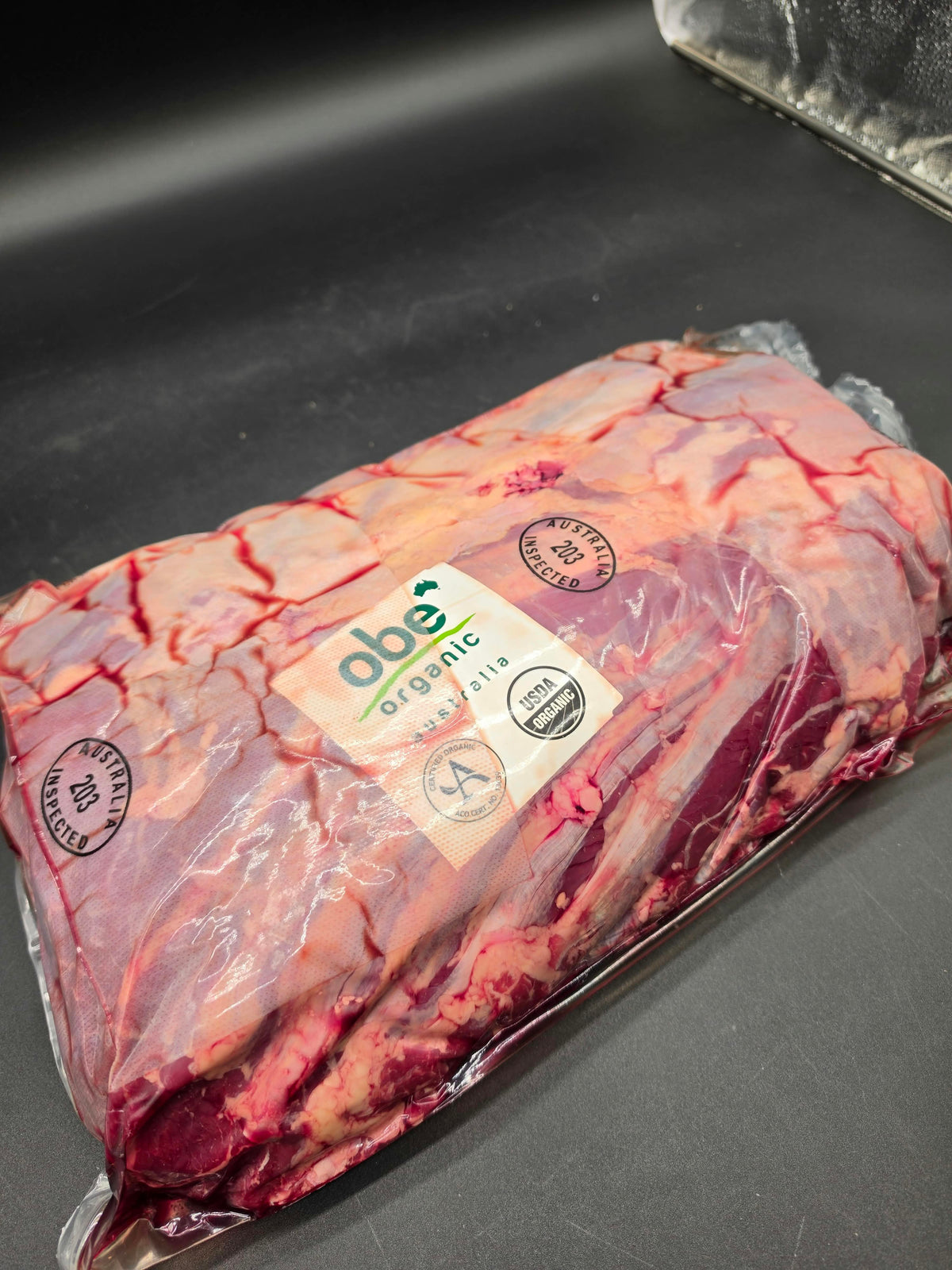 Ribeye 7 Ribs Per Rack From $67/kg – 100% Grass-Fed & Finished Organic Beef – OBE Organic