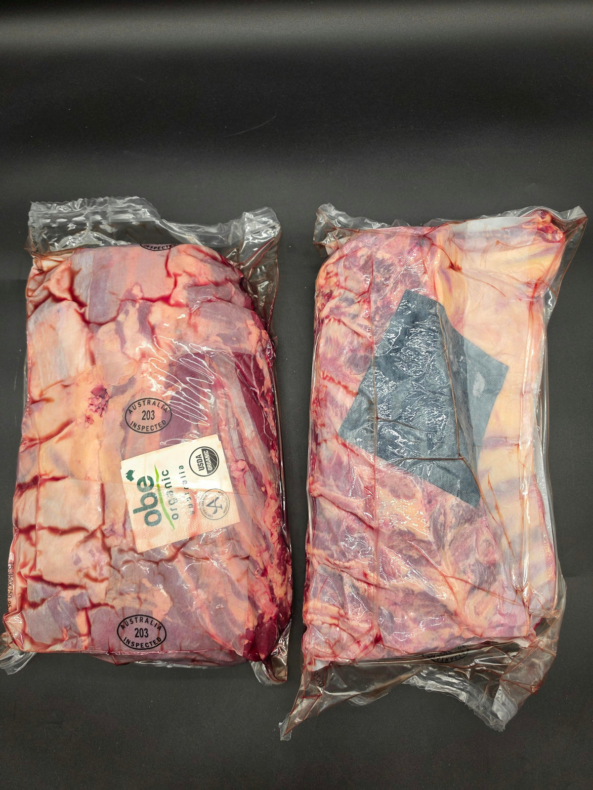 Ribeye 7 Ribs Per Rack From $67/kg – 100% Grass-Fed & Finished Organic Beef – OBE Organic
