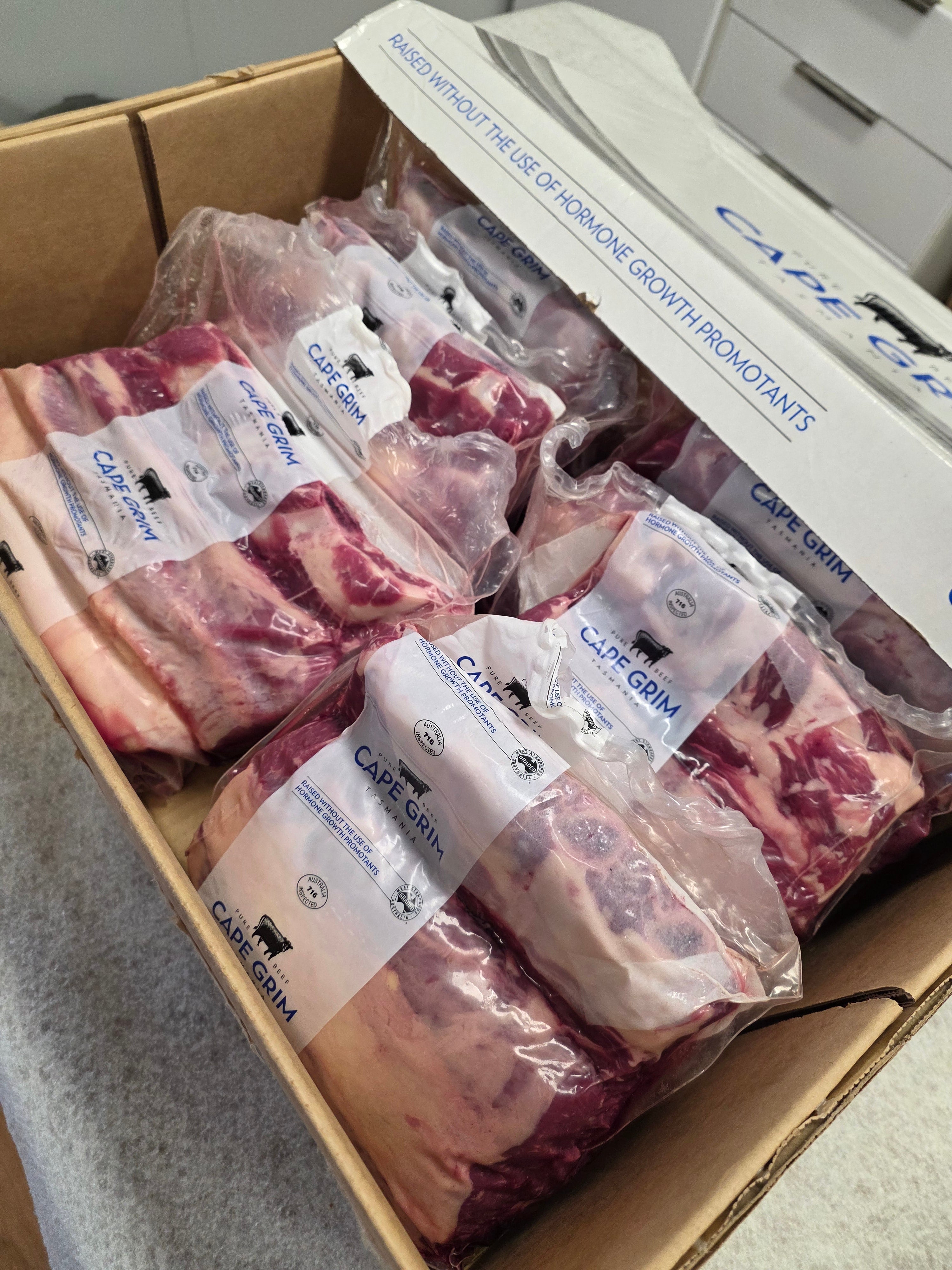 Cape Grim Rib Eye (100% Grass-Fed & Finished) $56/kg *Special*