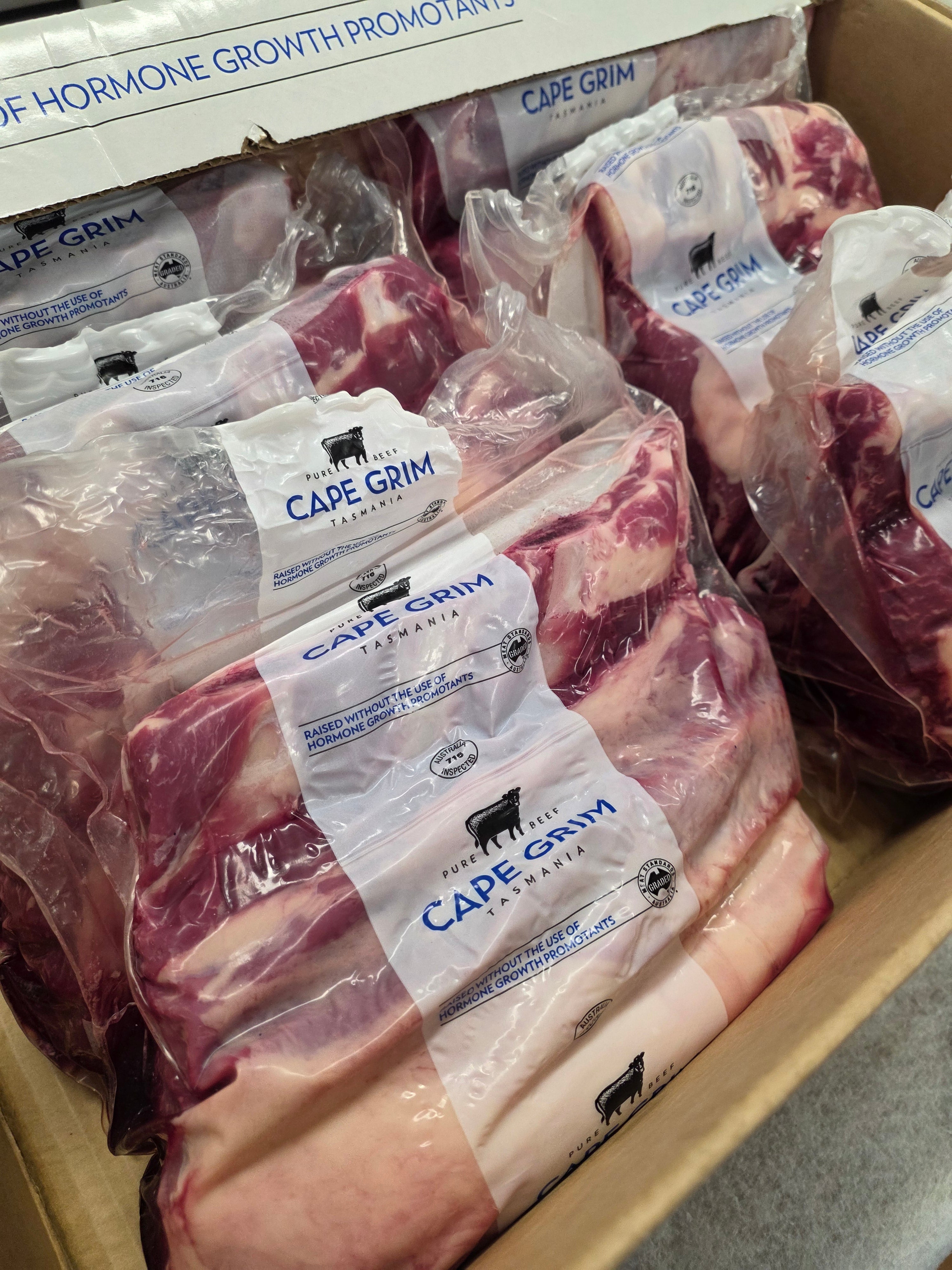 Cape Grim Rib Eye (100% Grass-Fed & Finished) $56/kg *Special*