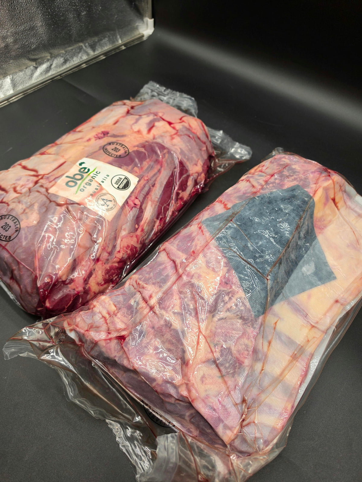 Ribeye 7 Ribs Per Rack From $67/kg – 100% Grass-Fed & Finished Organic Beef – OBE Organic