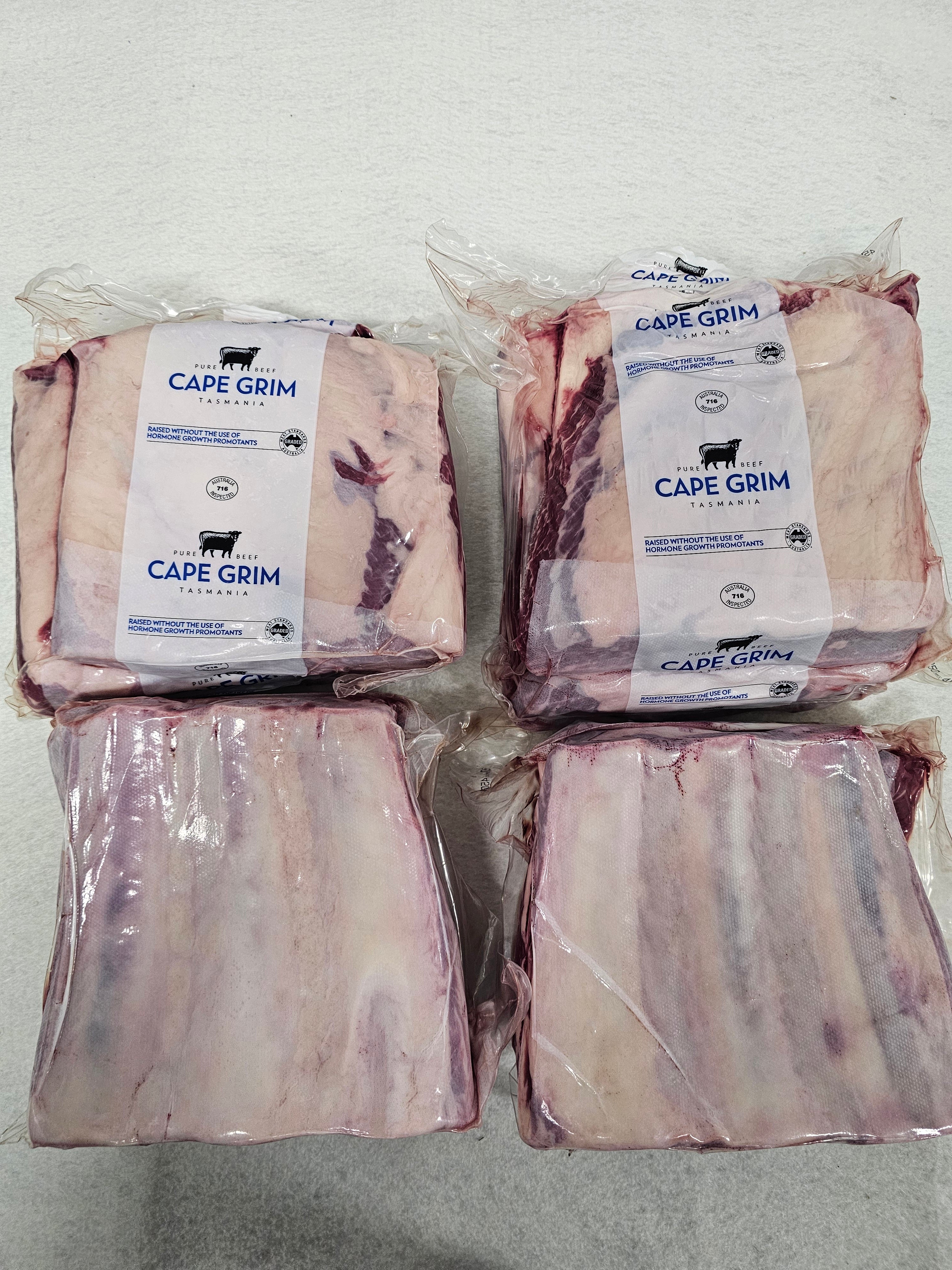 Cape Grim Short Rib - Grass-Fed & Finished, 100% Antibiotic & Hormone Free - $29/kg