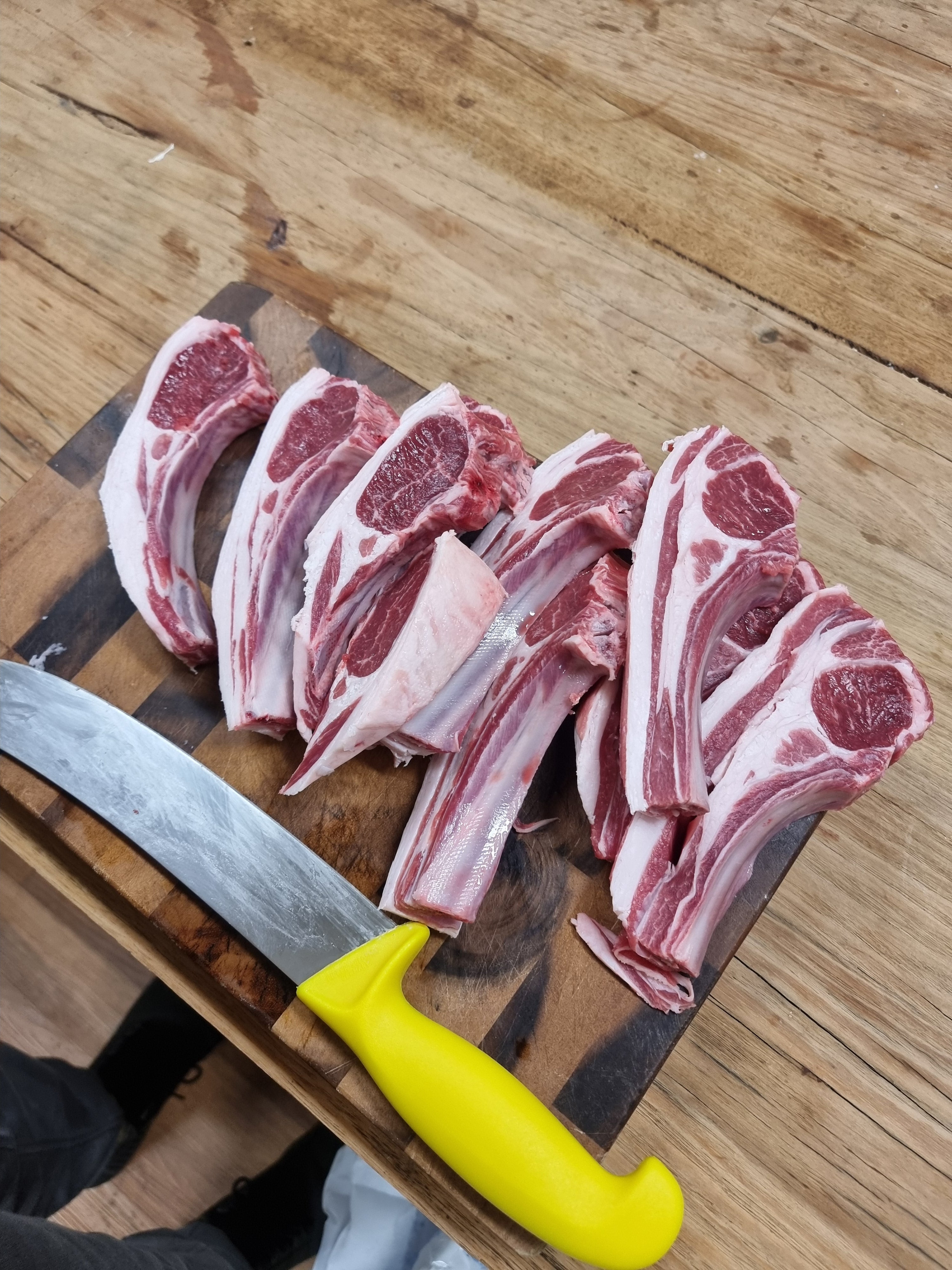 Lamb of Tasmania Rack (Grass-Fed Lamb Chops) $52/kg