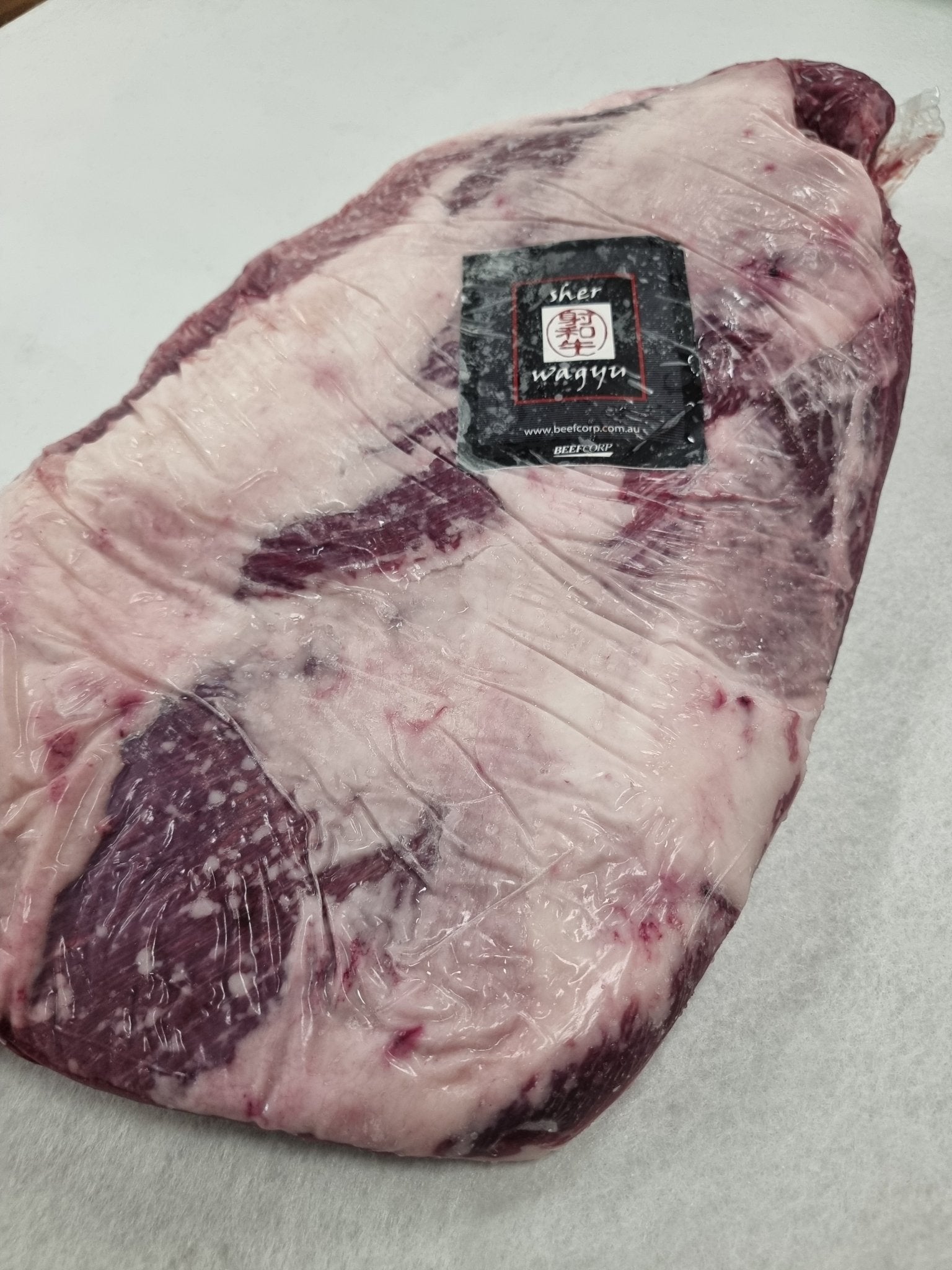 Sher Wagyu Brisket – Black Label - Marble Score 8 - 9+ - $22/kg - Carnivore Society