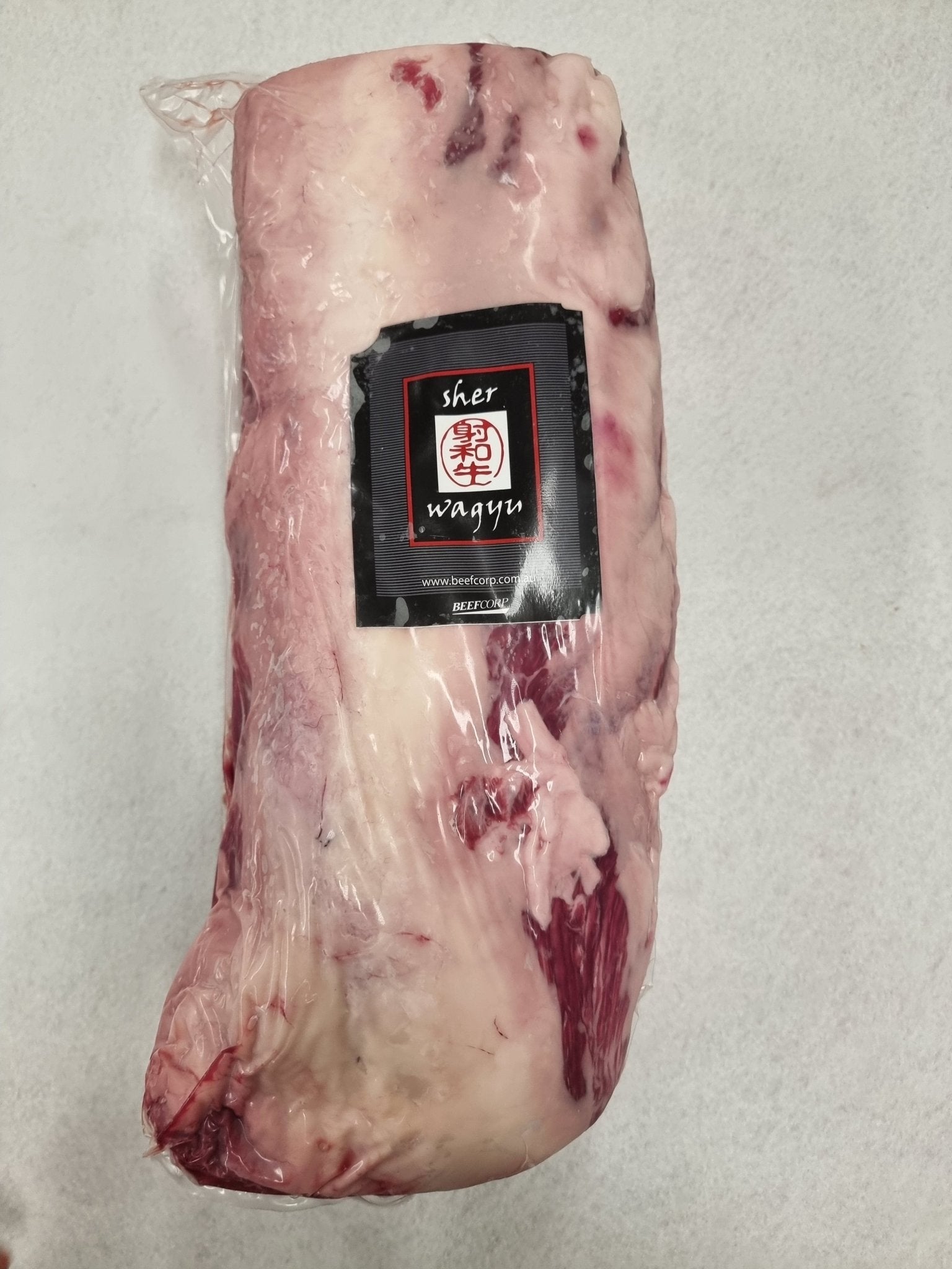 Sher Wagyu Scotch Cube Roll – Black Label - Marble Score 8+ - $99/kg - Carnivore Society