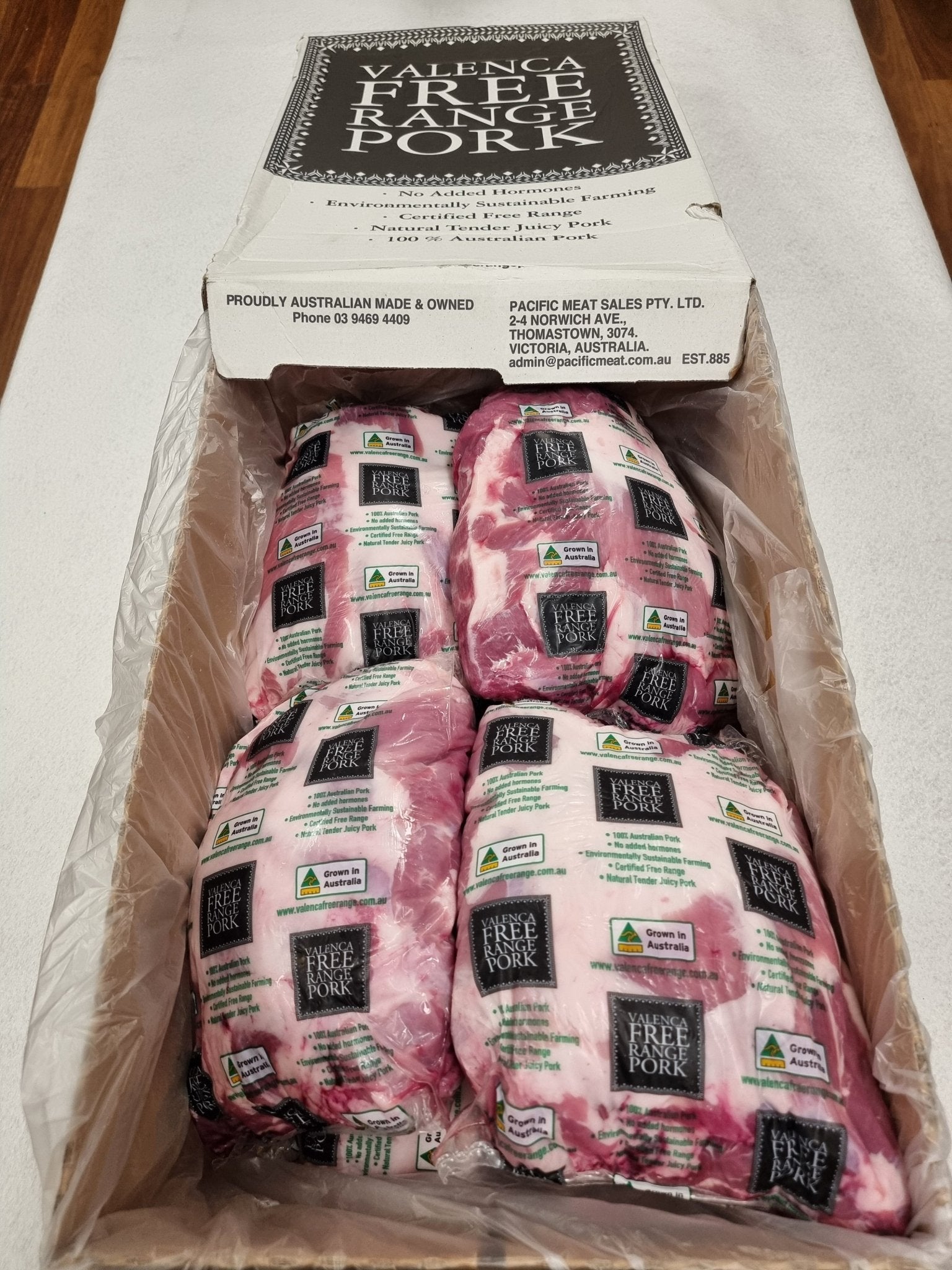 Valenca Free Range Pork - Boston Butt - $12/kg - Carnivore Society