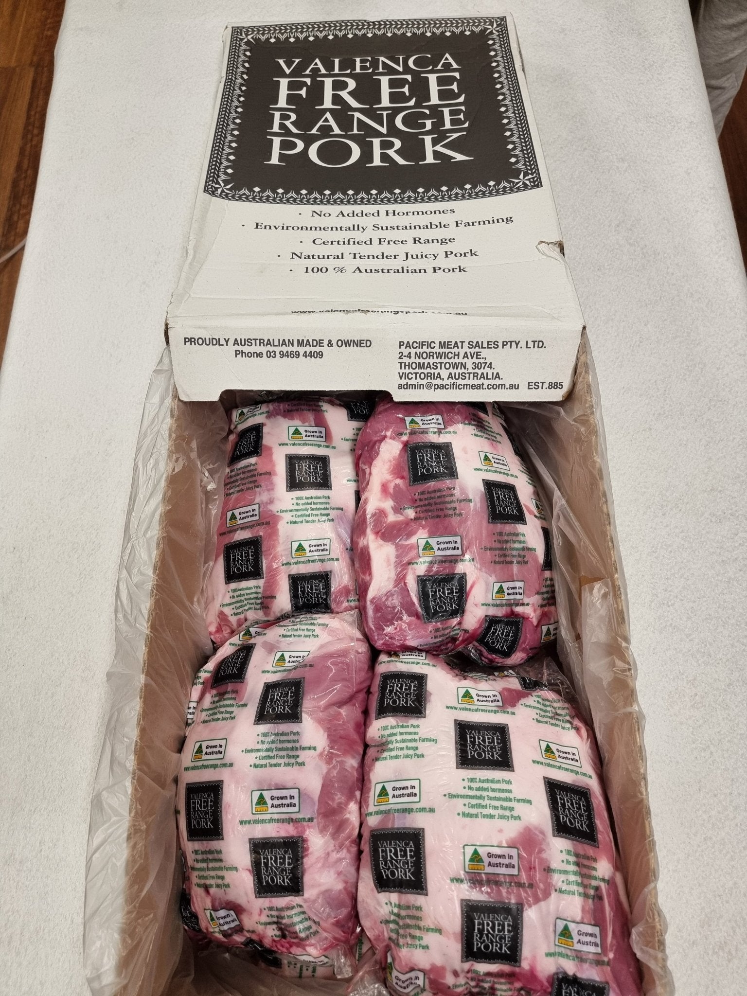 Valenca Free Range Pork - Boston Butt - $12/kg - Carnivore Society