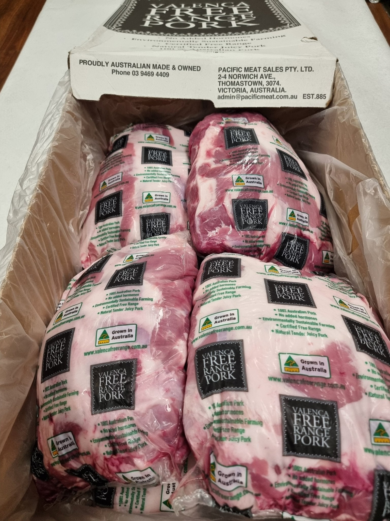 Valenca Free Range Pork - Boston Butt - $12/kg - Carnivore Society
