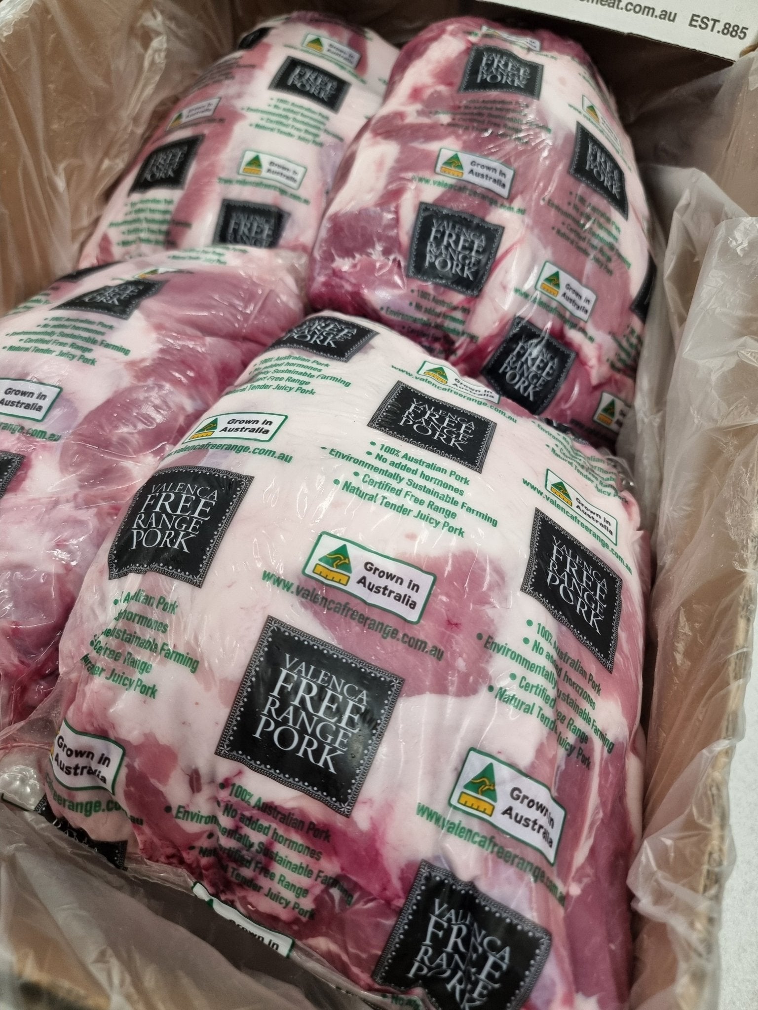 Valenca Free Range Pork - Boston Butt - $12/kg - Carnivore Society